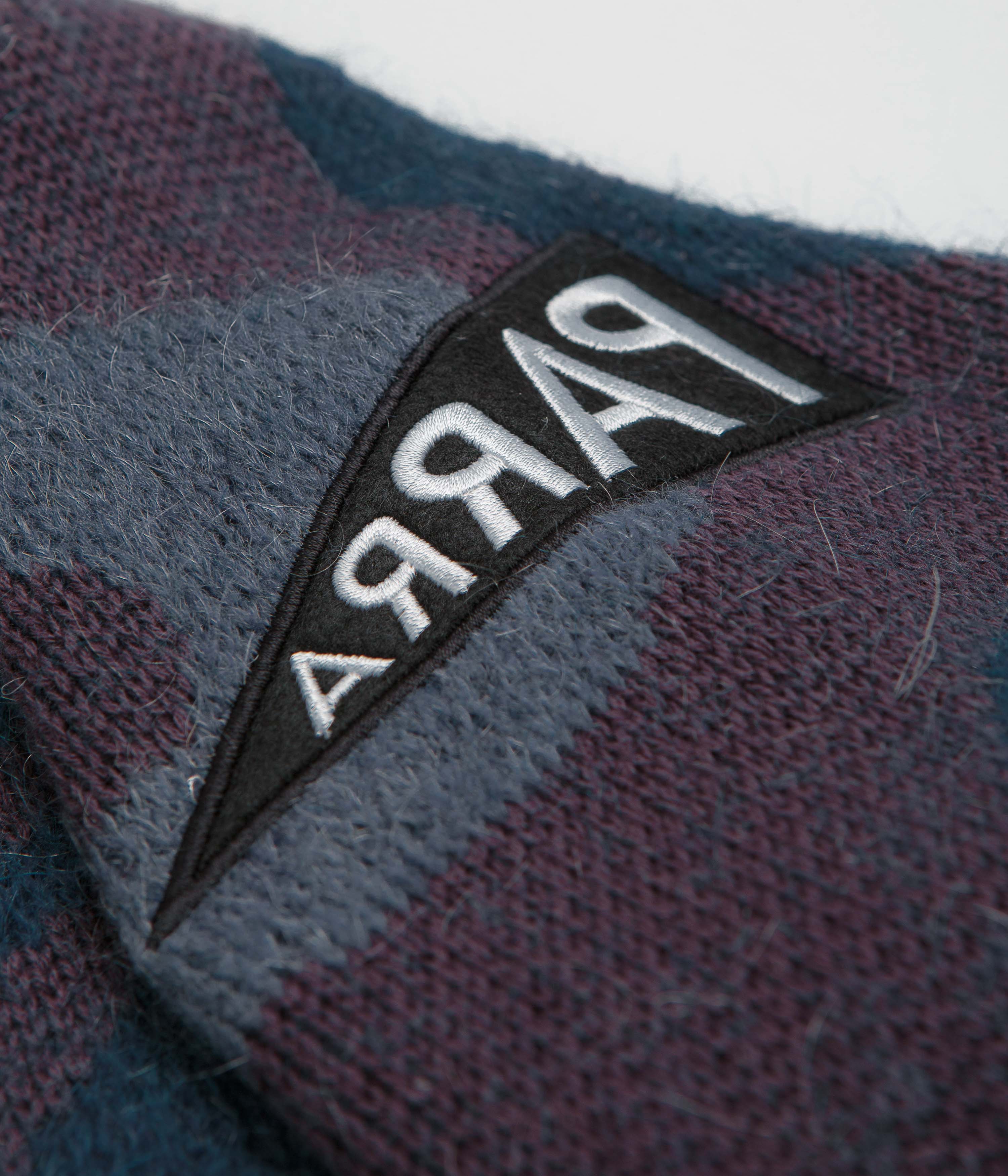 by Parra's Stunning Dark Mahogany Stupid Lava Lamp Knitted Sweatshirt