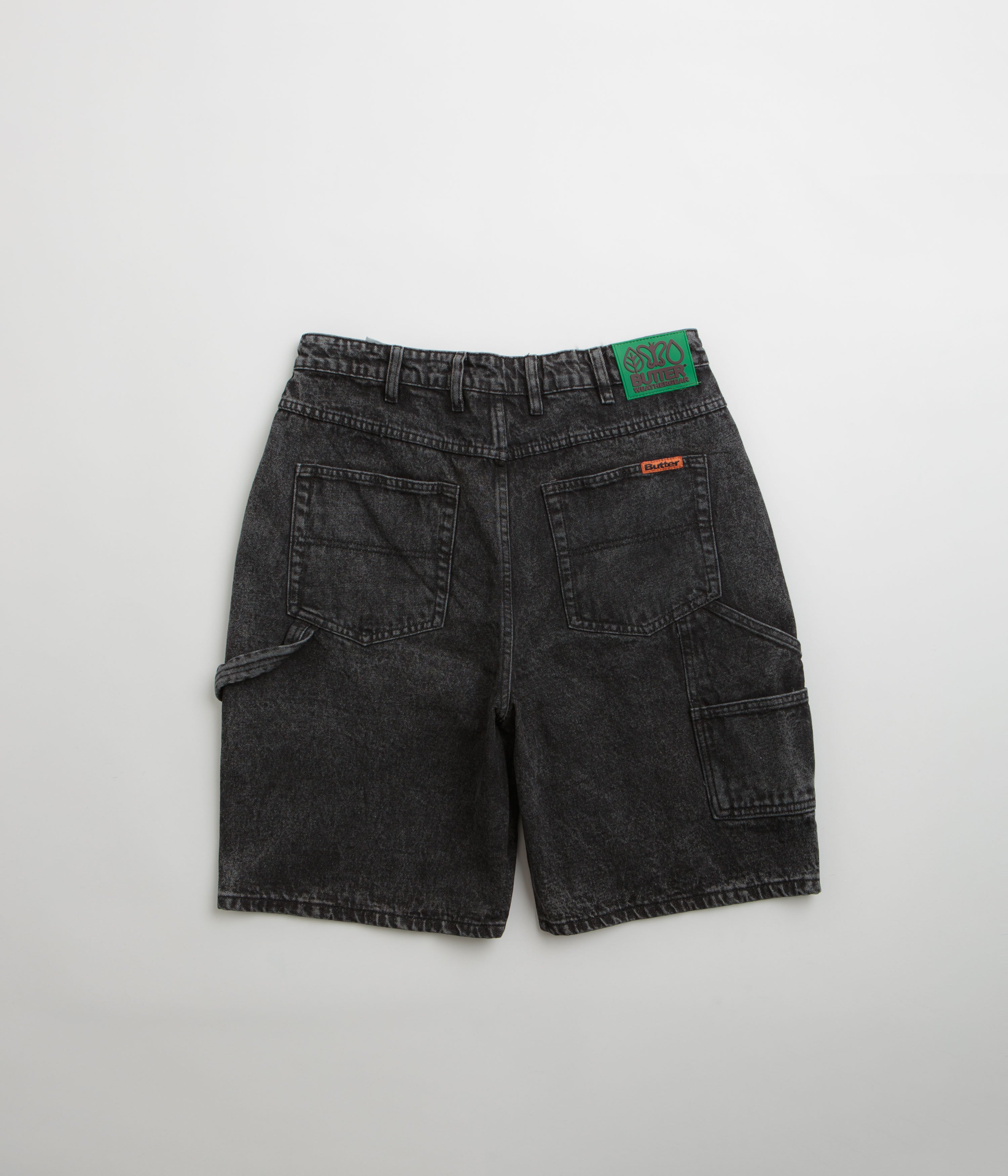 Butter Goods Faded Black Weathergear Denim Shorts - Irresistible Style!