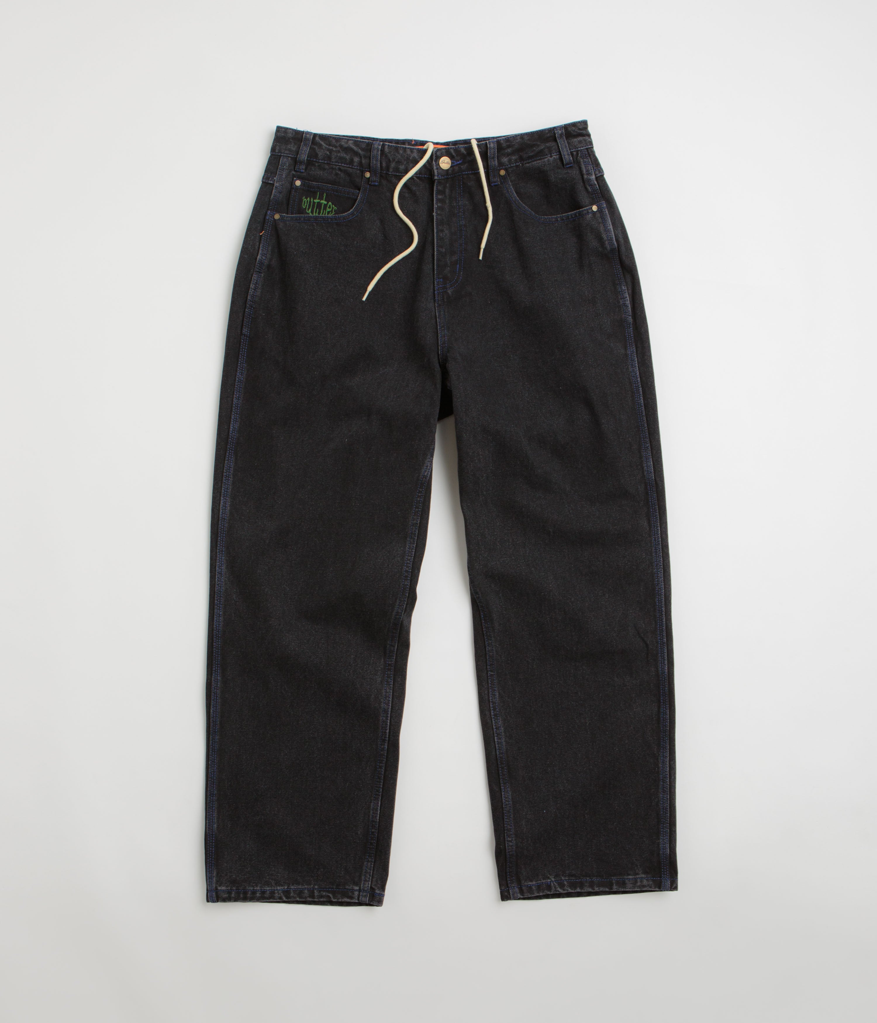 Butter Goods Spider Jeans - Stunning Washed Black