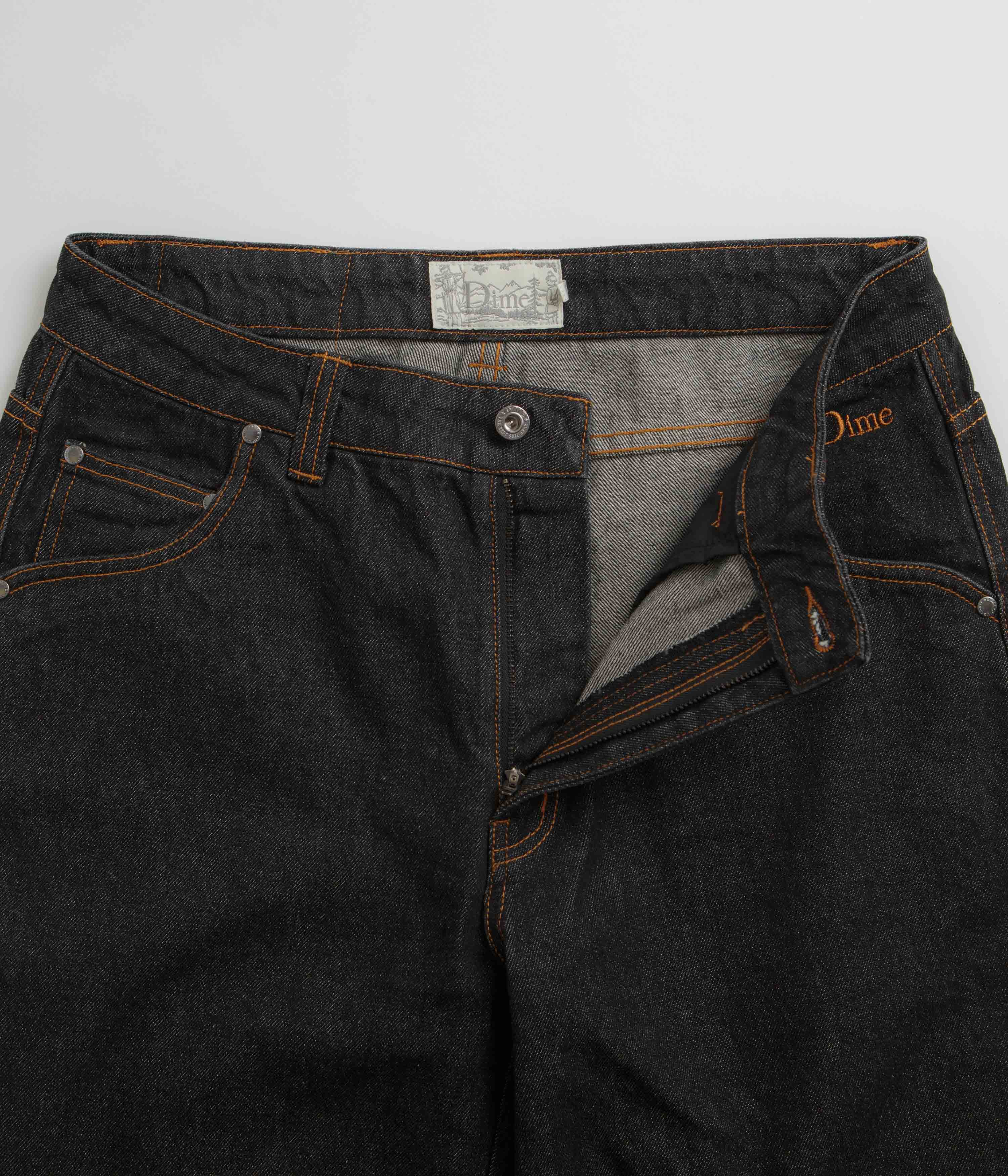 Dime Classic Relaxed Jeans - Stunning Black Washed