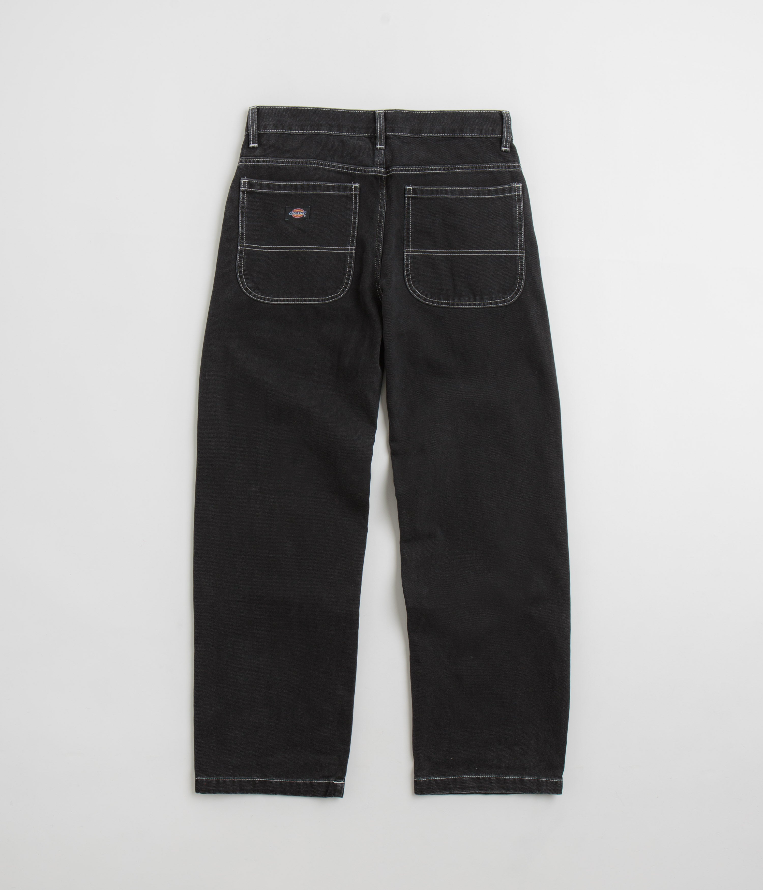 Dickies Black Wash Double Knee Jeans - A Must-Have!