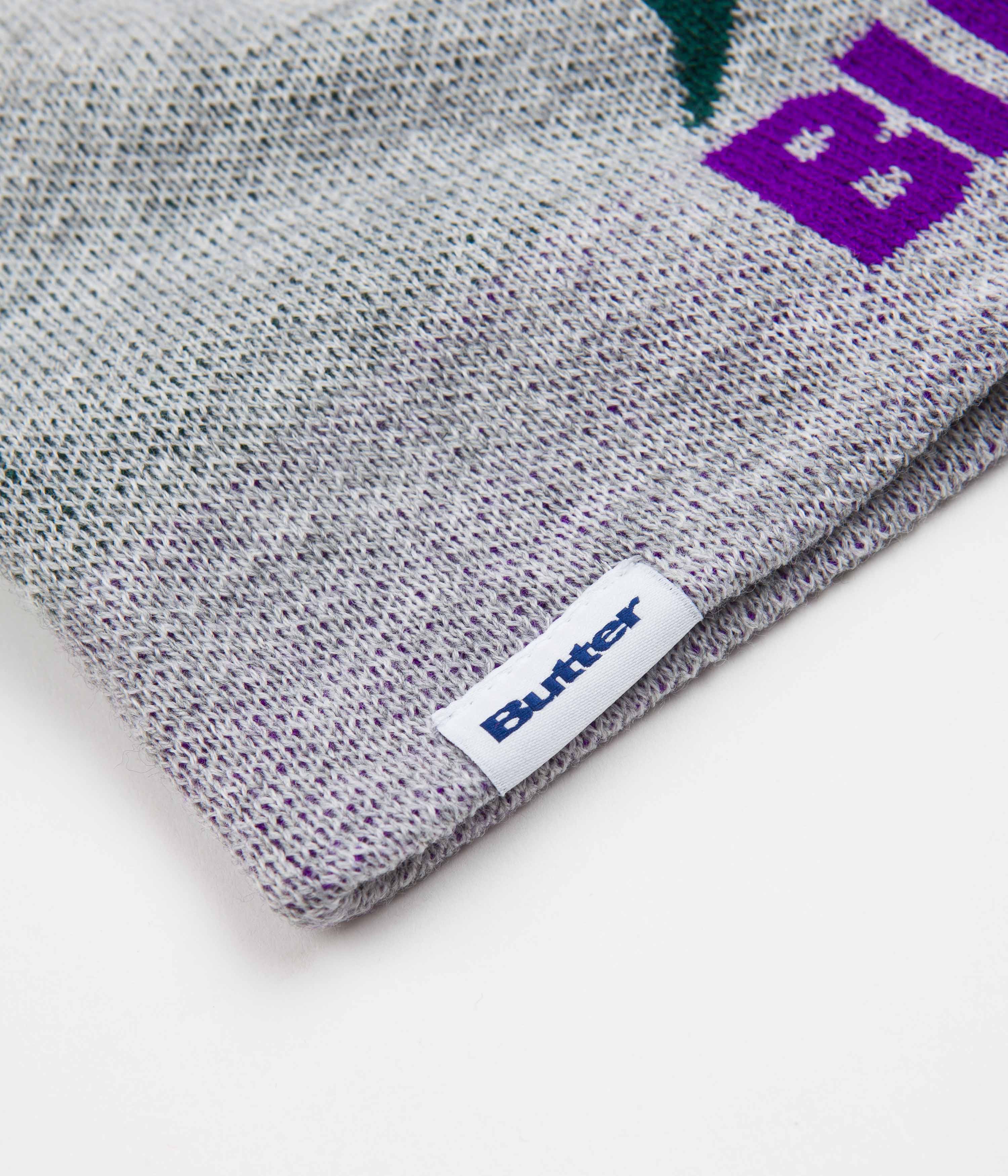 Butter Goods World Beanie - Stunning Ash Grey
