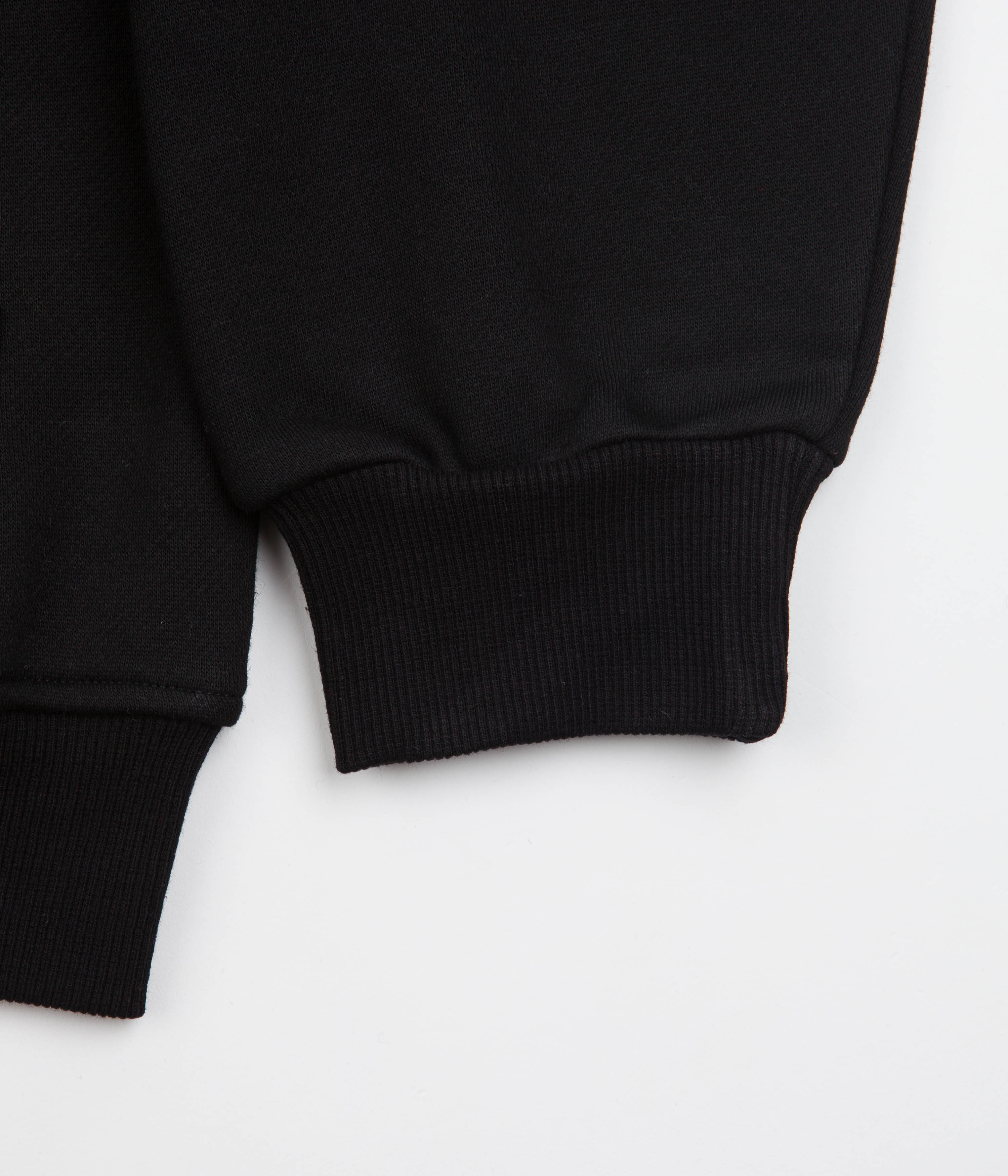 Cash Only Black Applique Logo Zip Hoodie - A Must - Have!