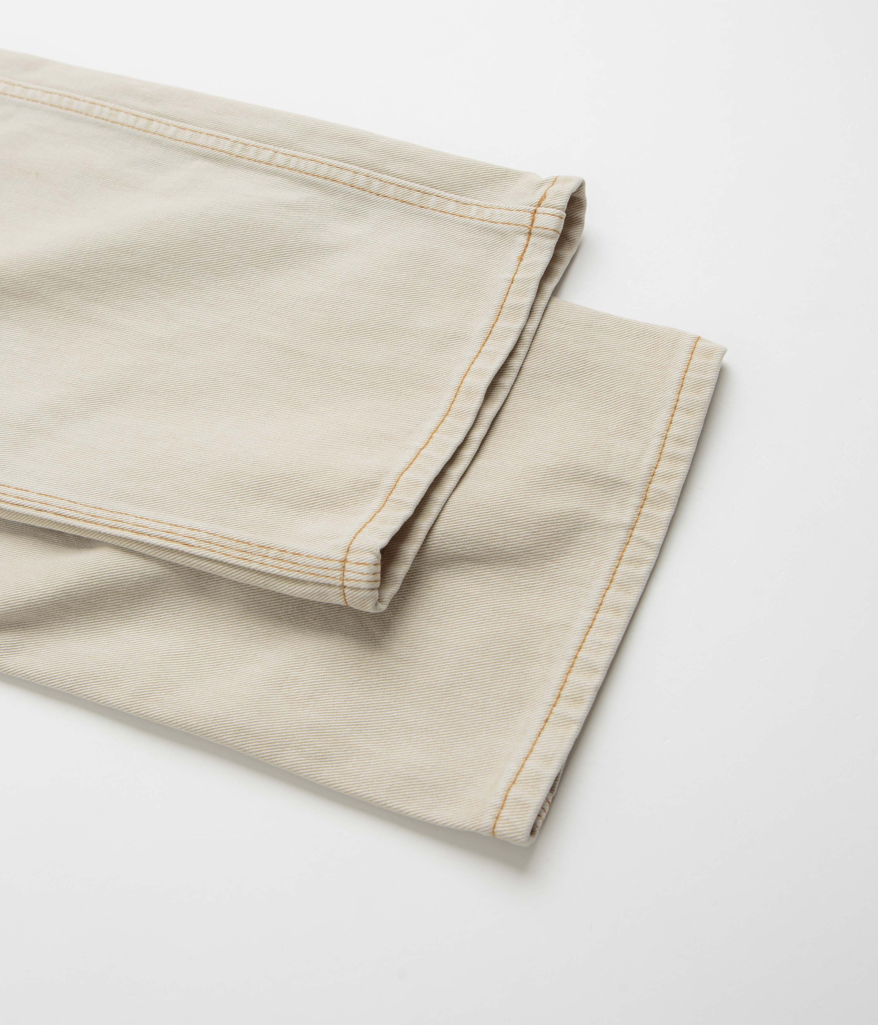 Butter Goods Weathergear Heavyweight Jeans - Stunning Washed Khaki