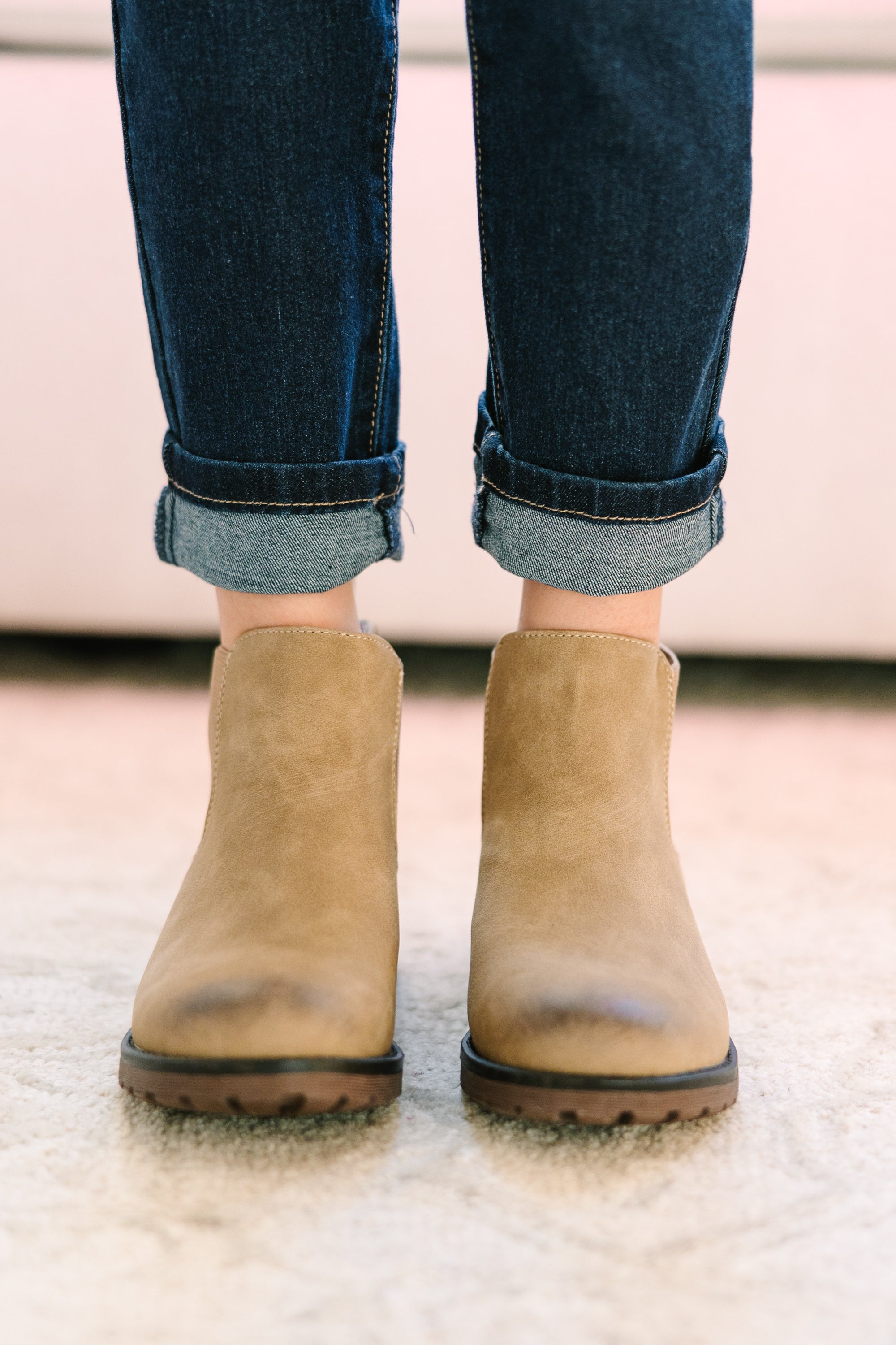 Gorgeous Girls' Taupe Booties: Stay on the Right Fashion Track