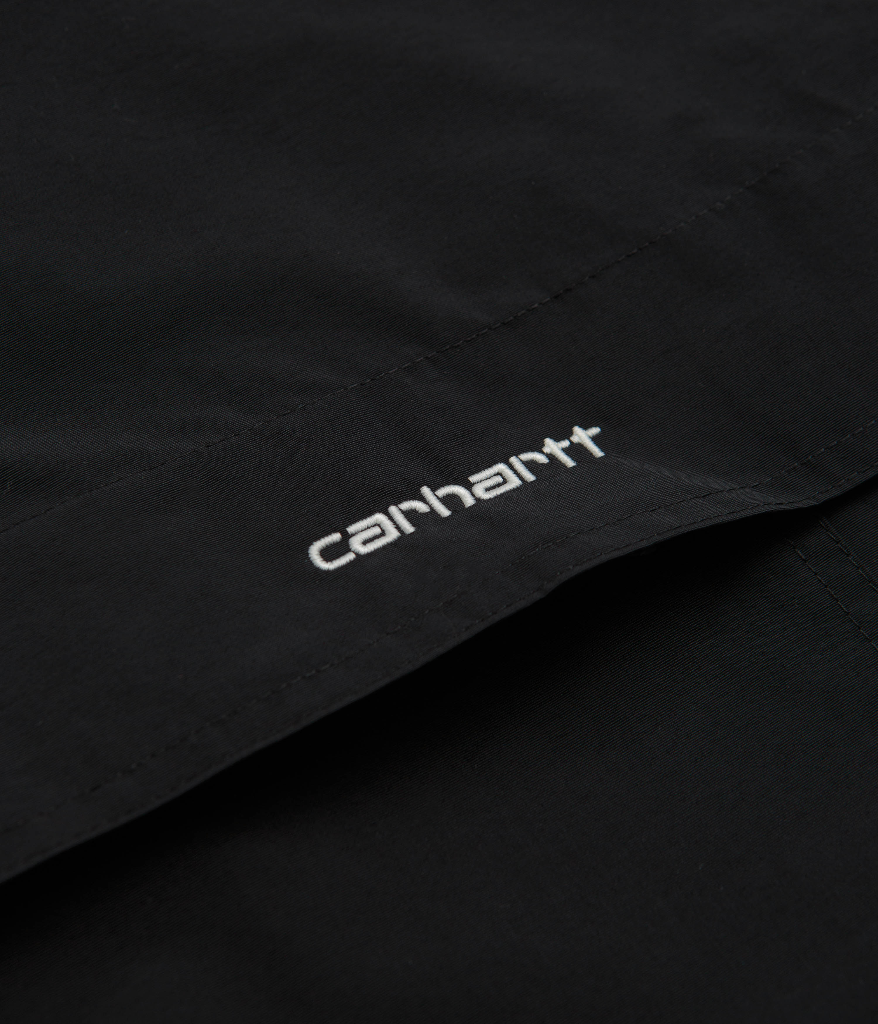 Carhartt Stylish Windbreaker Pullover Jacket - Striking Black & White