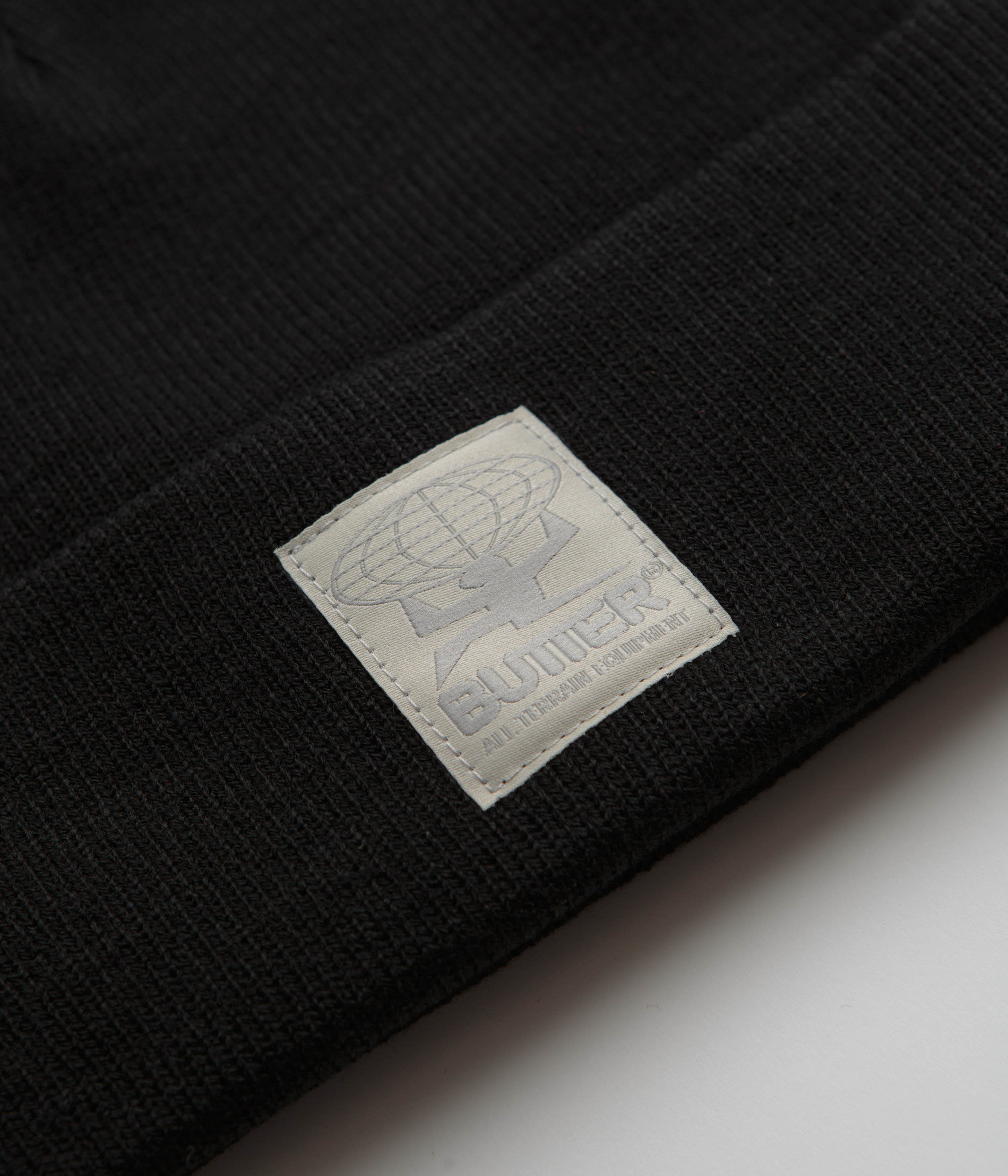 Butter Goods All Terrain Black Cuff Beanie - Stylish and Comfortable!