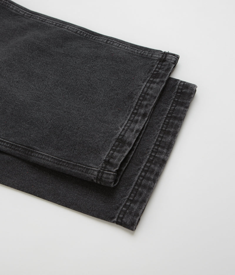 Butter Goods Distressed Black Work Pants - Trendy and Durable