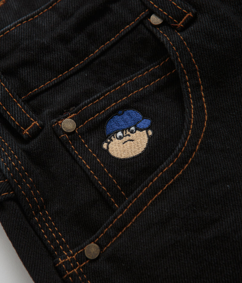Butter Goods Santosuosso Jeans - Stunning Washed Black/Blue