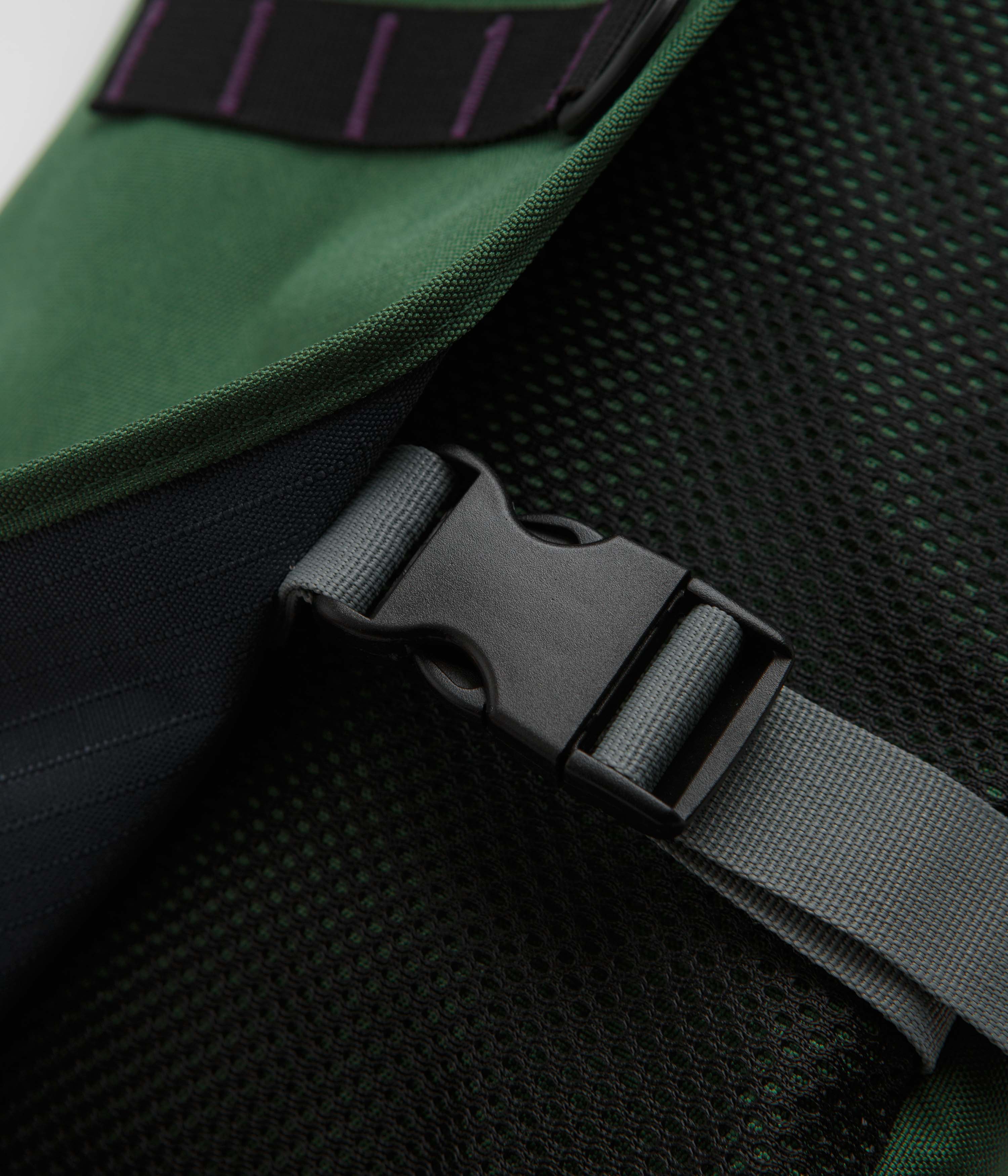 Butter Goods Green/Grey Commute Side Bag - Ideal for Every Day and Travel