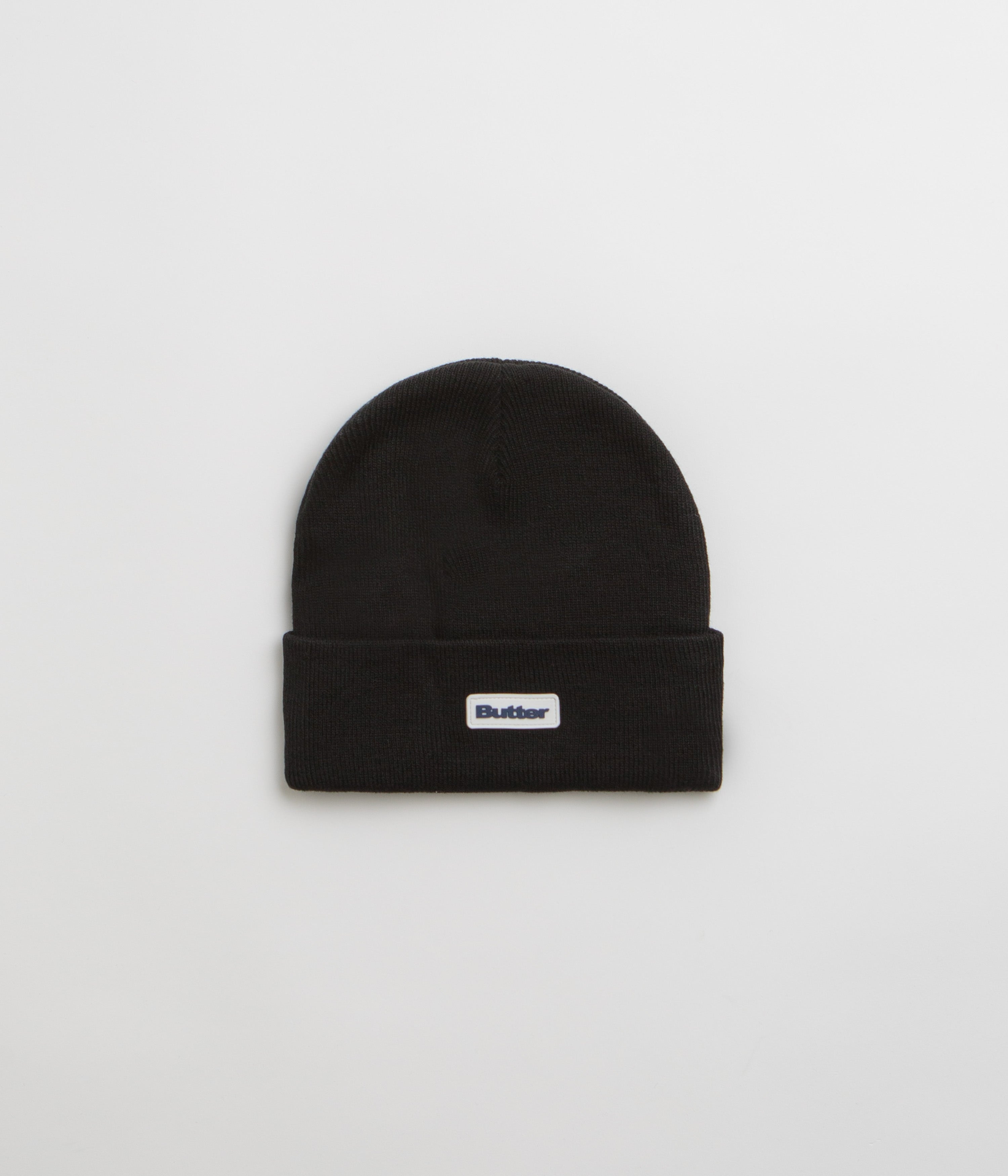 Butter Goods Stylish Tall Cuff Beanie - Classic Black