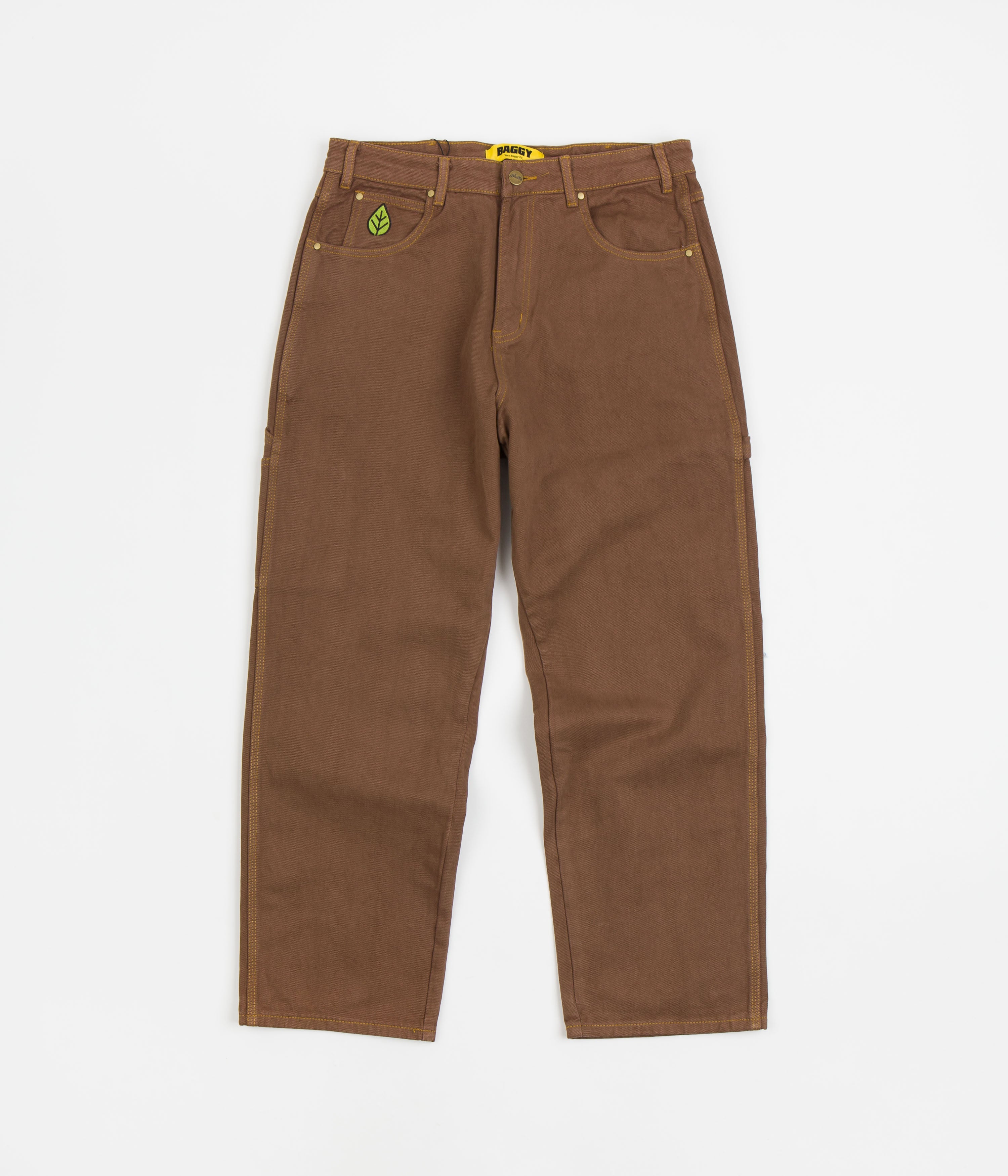 Butter Goods Brown Weathergear Heavyweight Jeans - A Skateboarder's Dream!