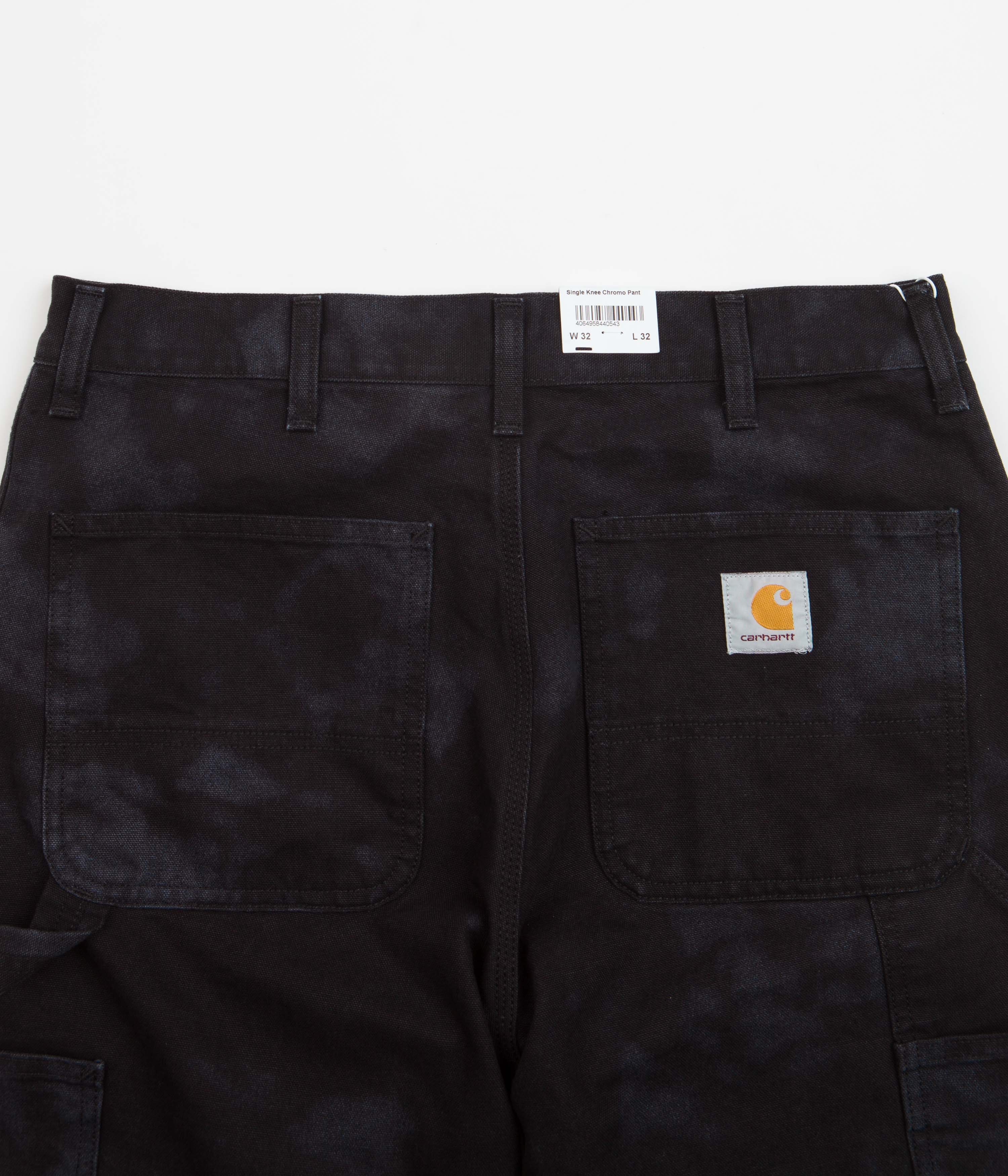 Carhartt Black Chromo Single Knee Pants - An Industrial Style Essential