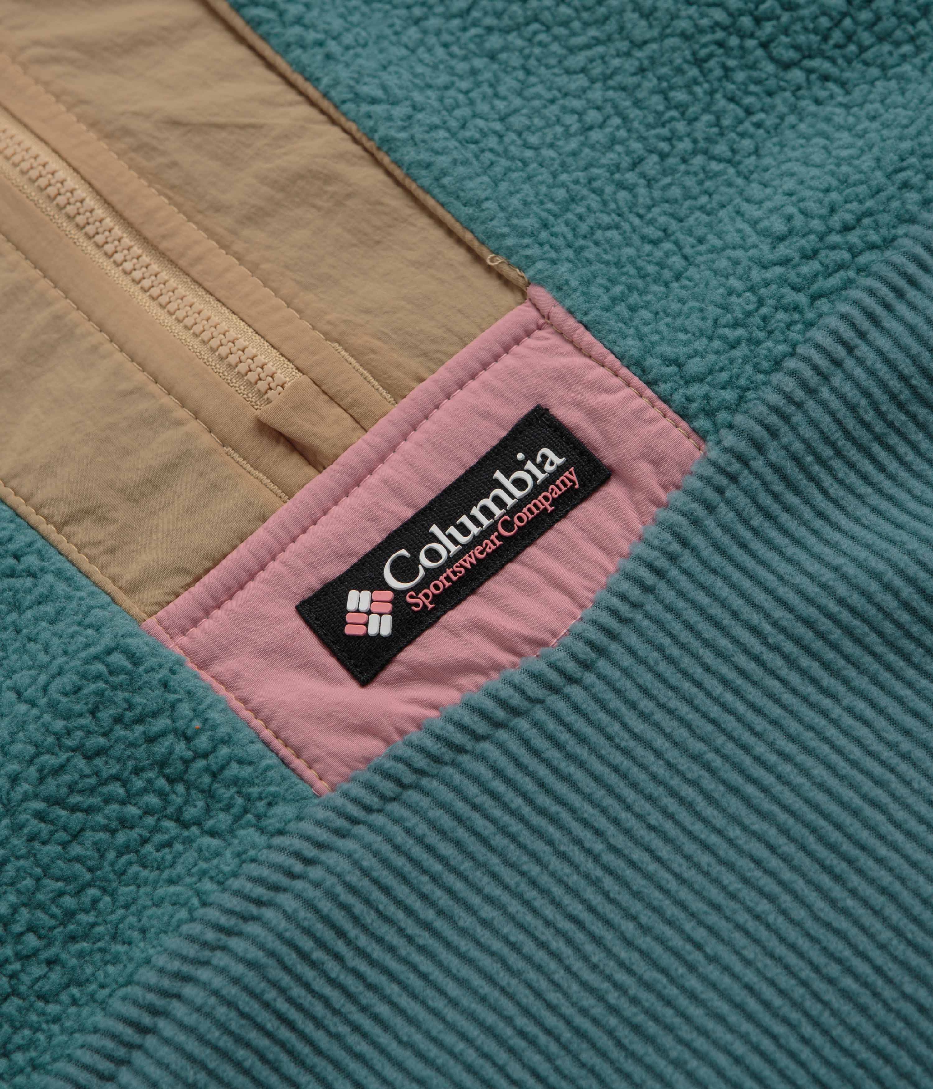 Columbia Riptide Fleece - Stunning Cloudburst, Canoe & Salmon Rose