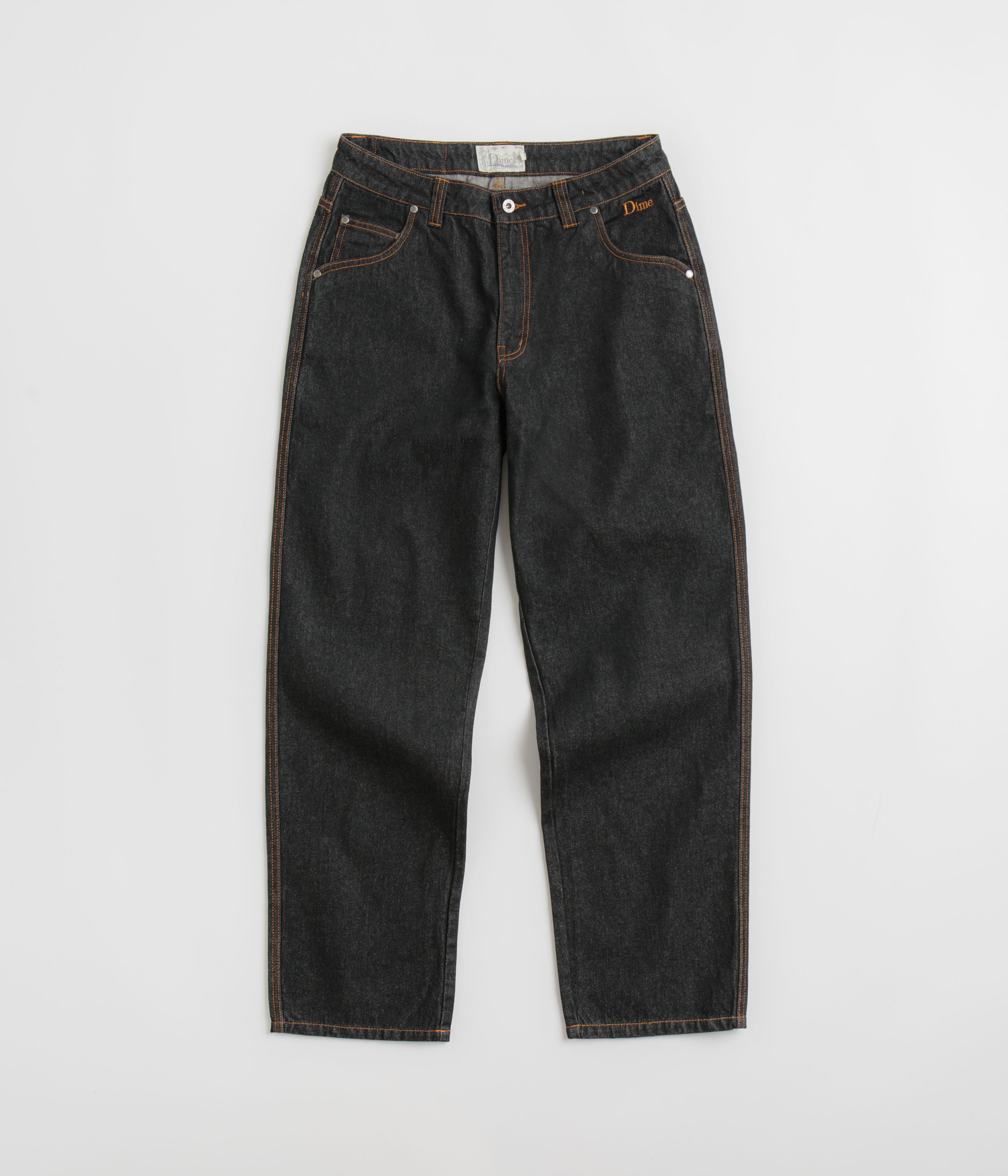 Dime Classic Relaxed Jeans - Stunning Black Washed