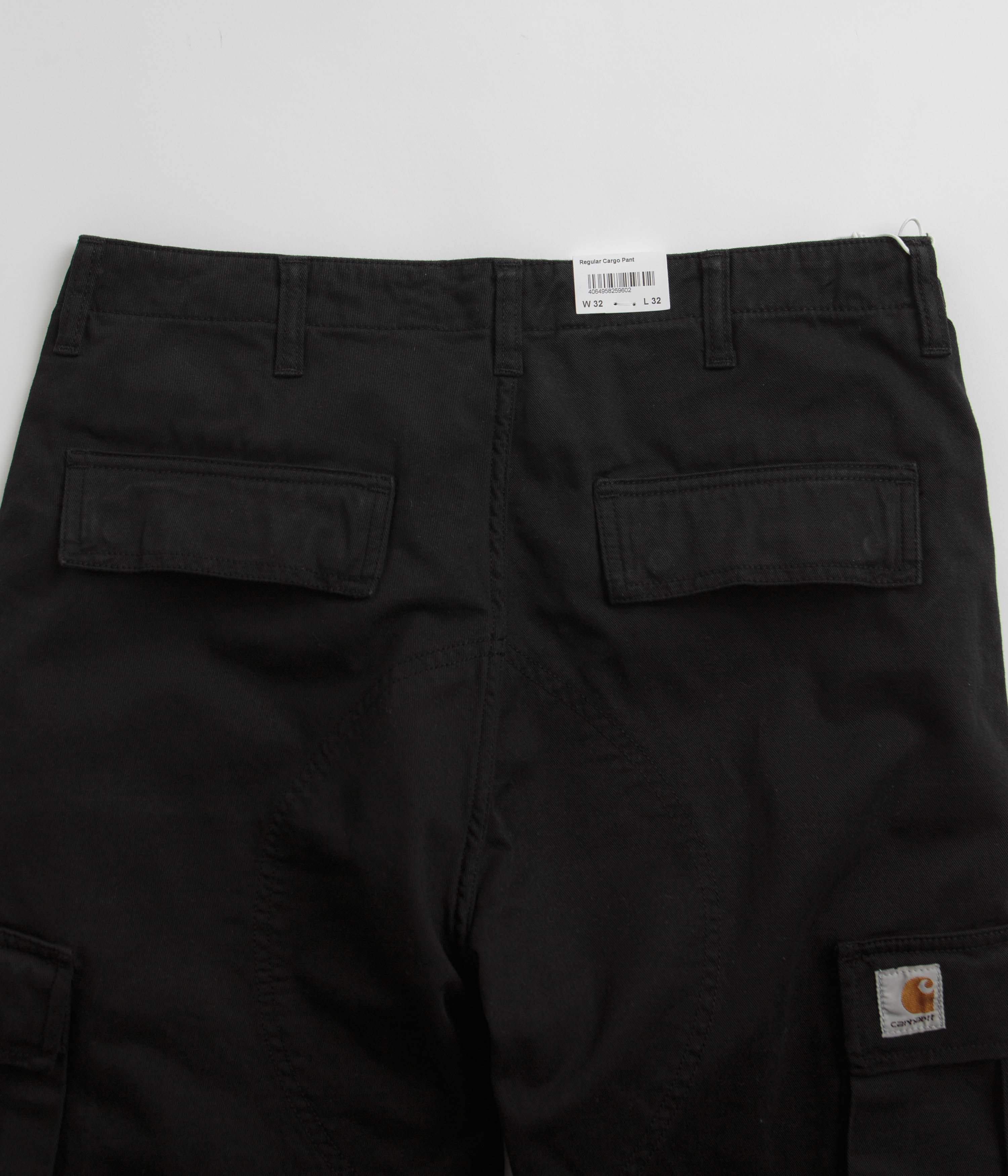 Carhartt's Stunning Dyed Black Regular Cargo Pants