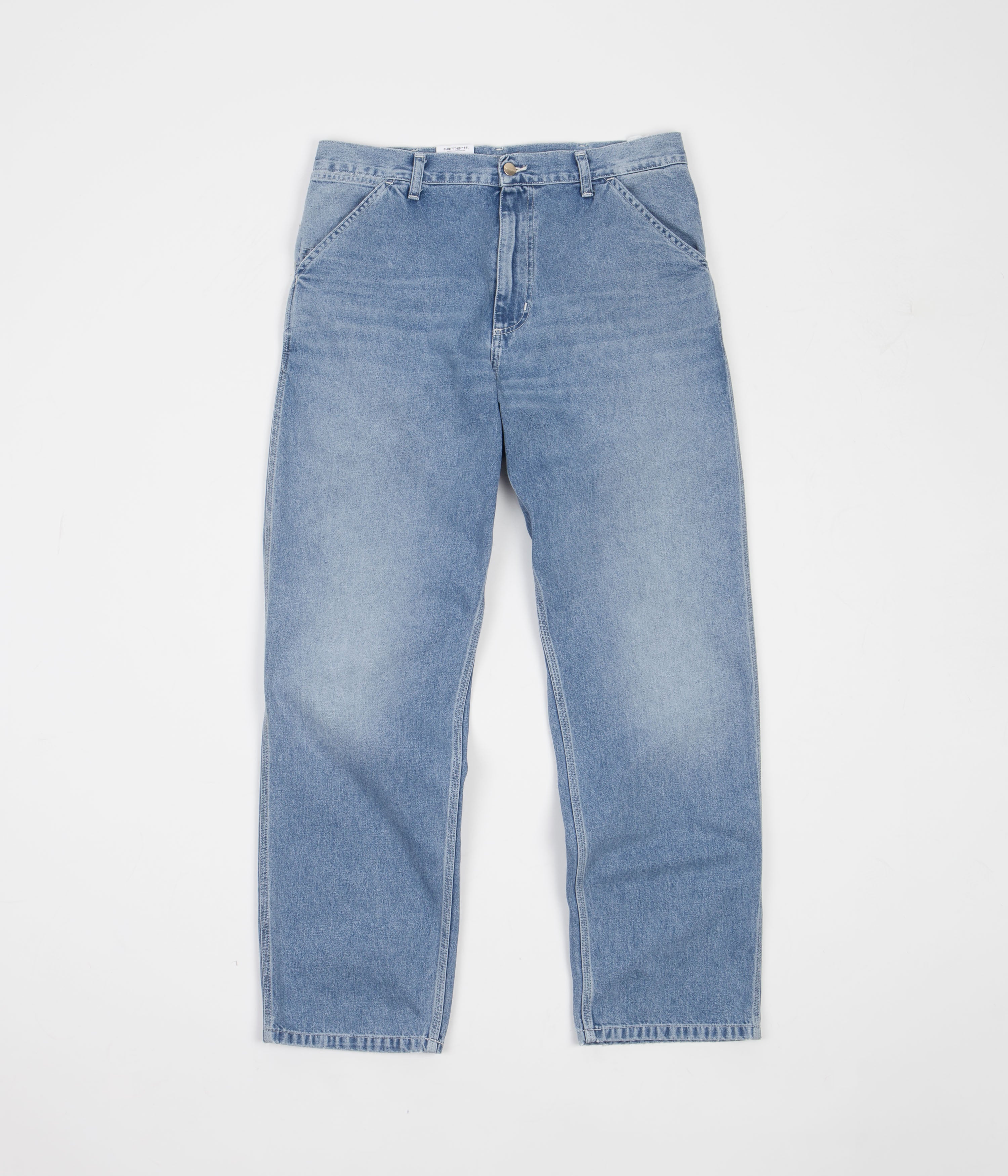 Carhartt Light Blue Wash Simple Denim Pants - A Must - Have!