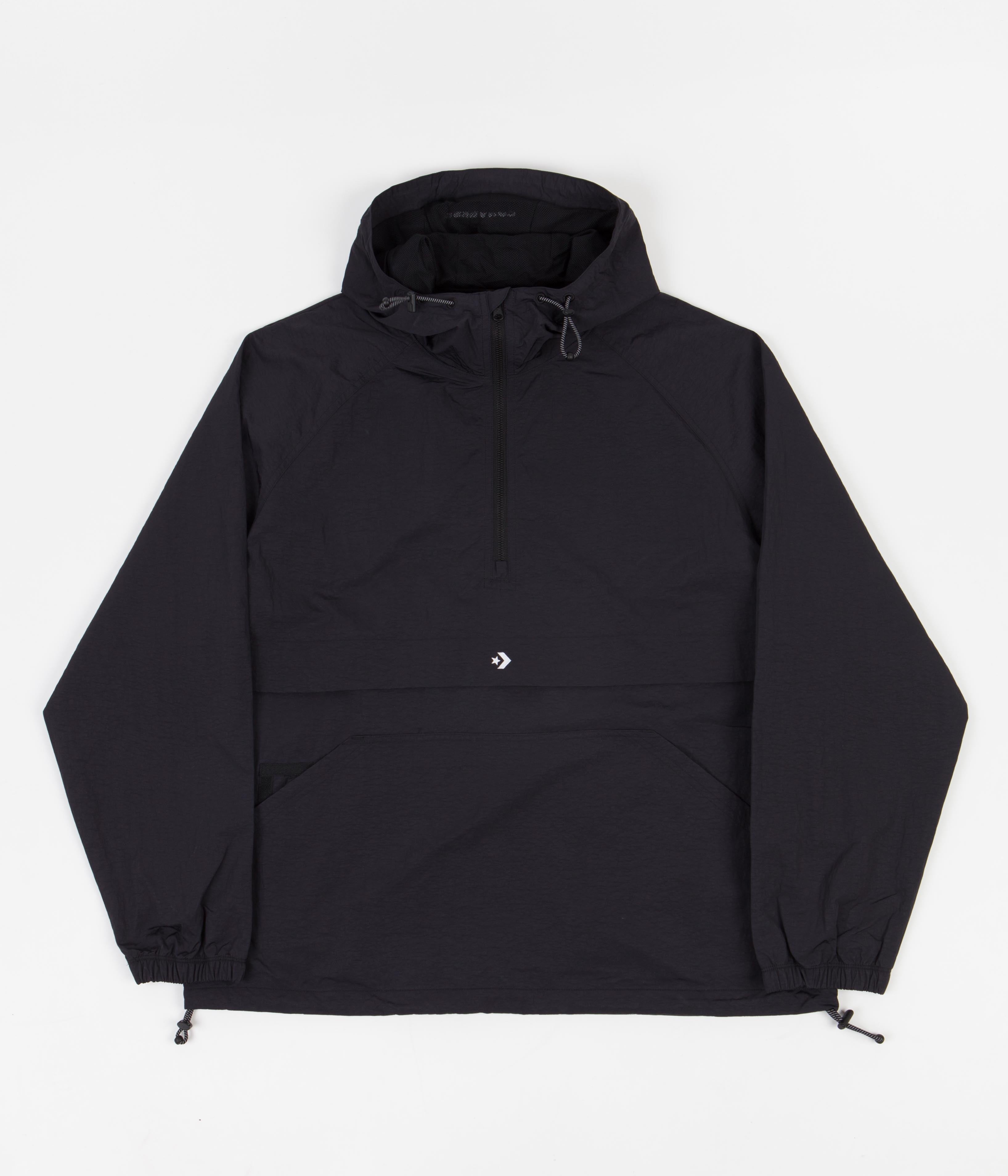 Converse Court Ready Oversized Anorak - Stunning Converse Black