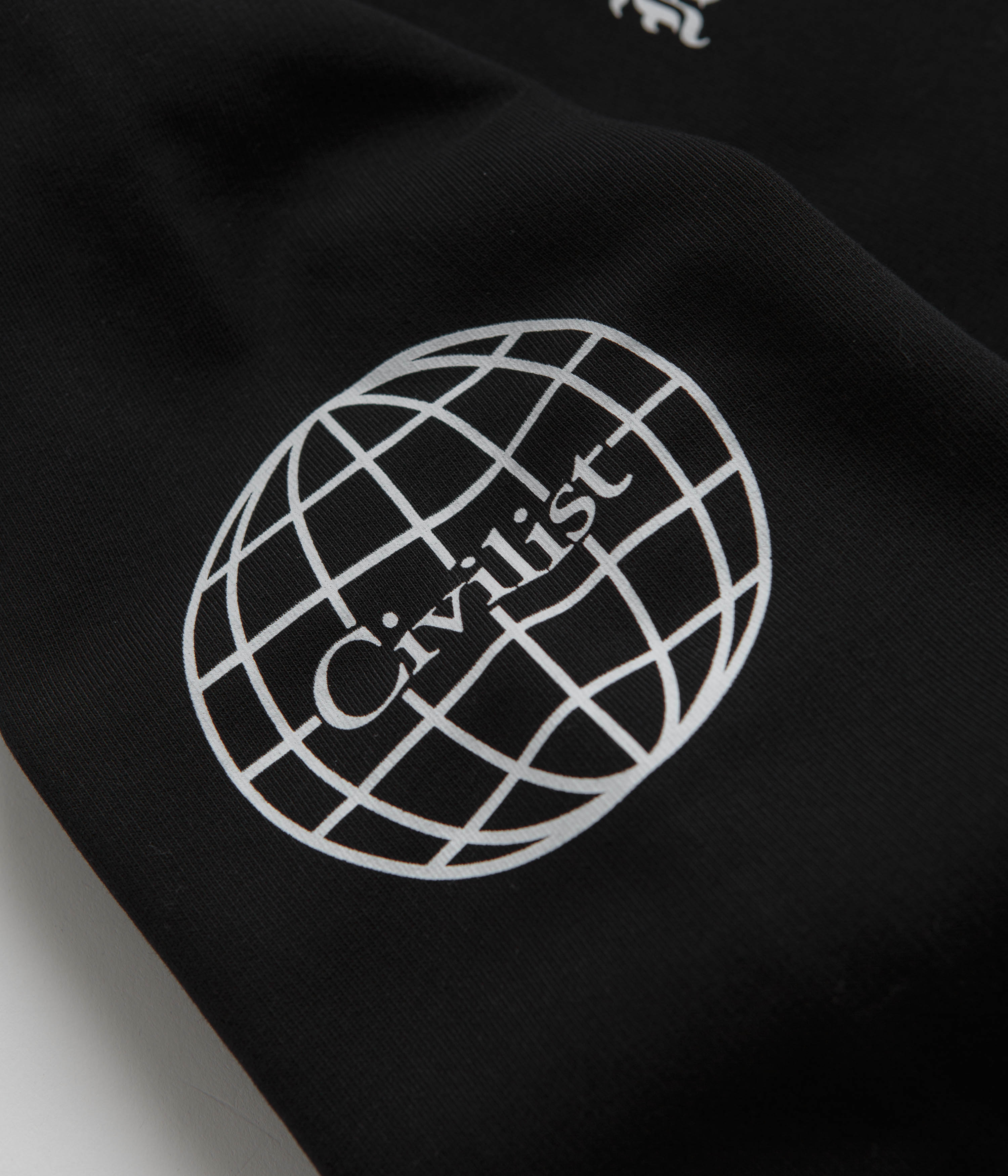 Civilist Fata Morgana Black Crewneck Sweatshirt - A Fashion Statement!