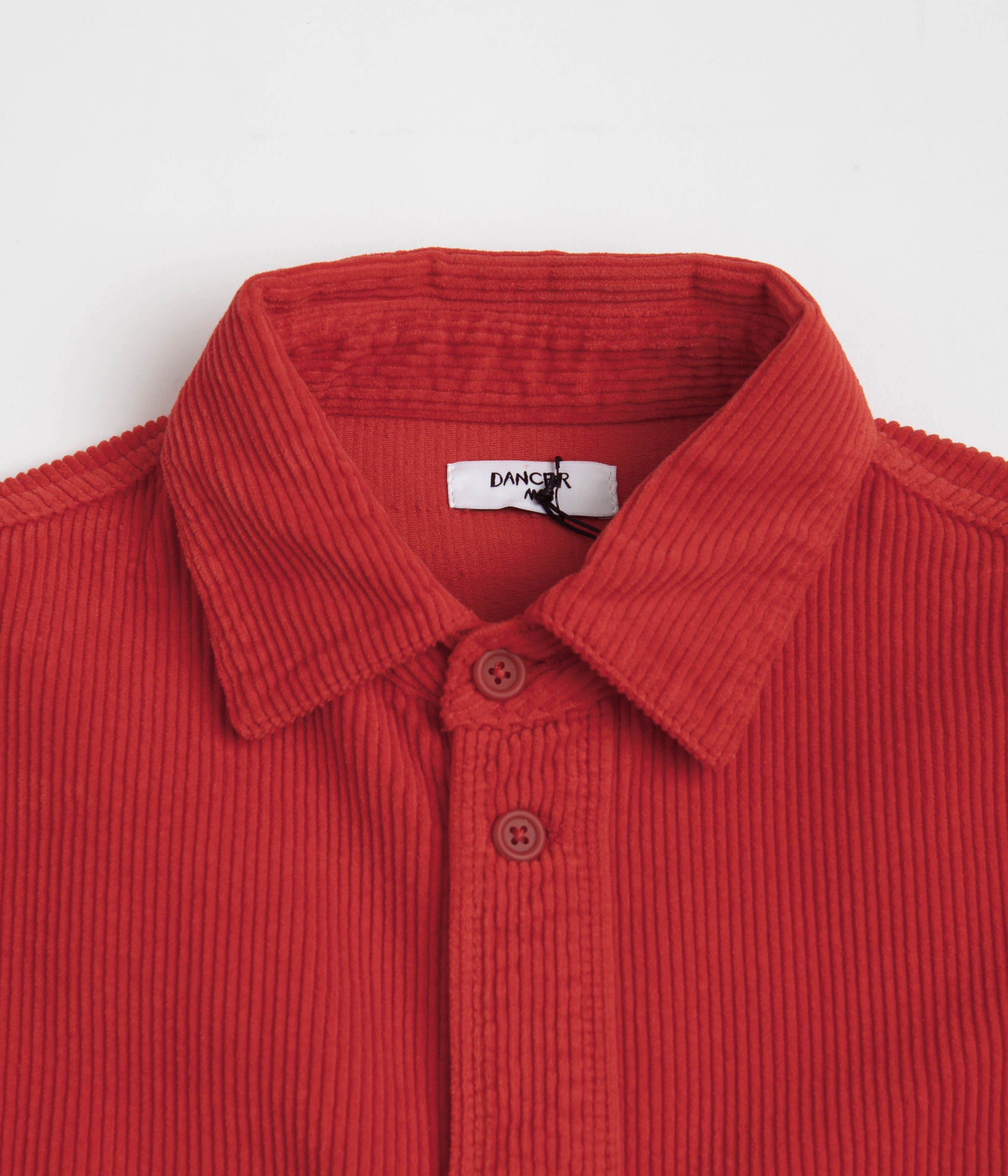 Stunning Red Dancer Double Pocket Overshirt - Grab Yours Now!