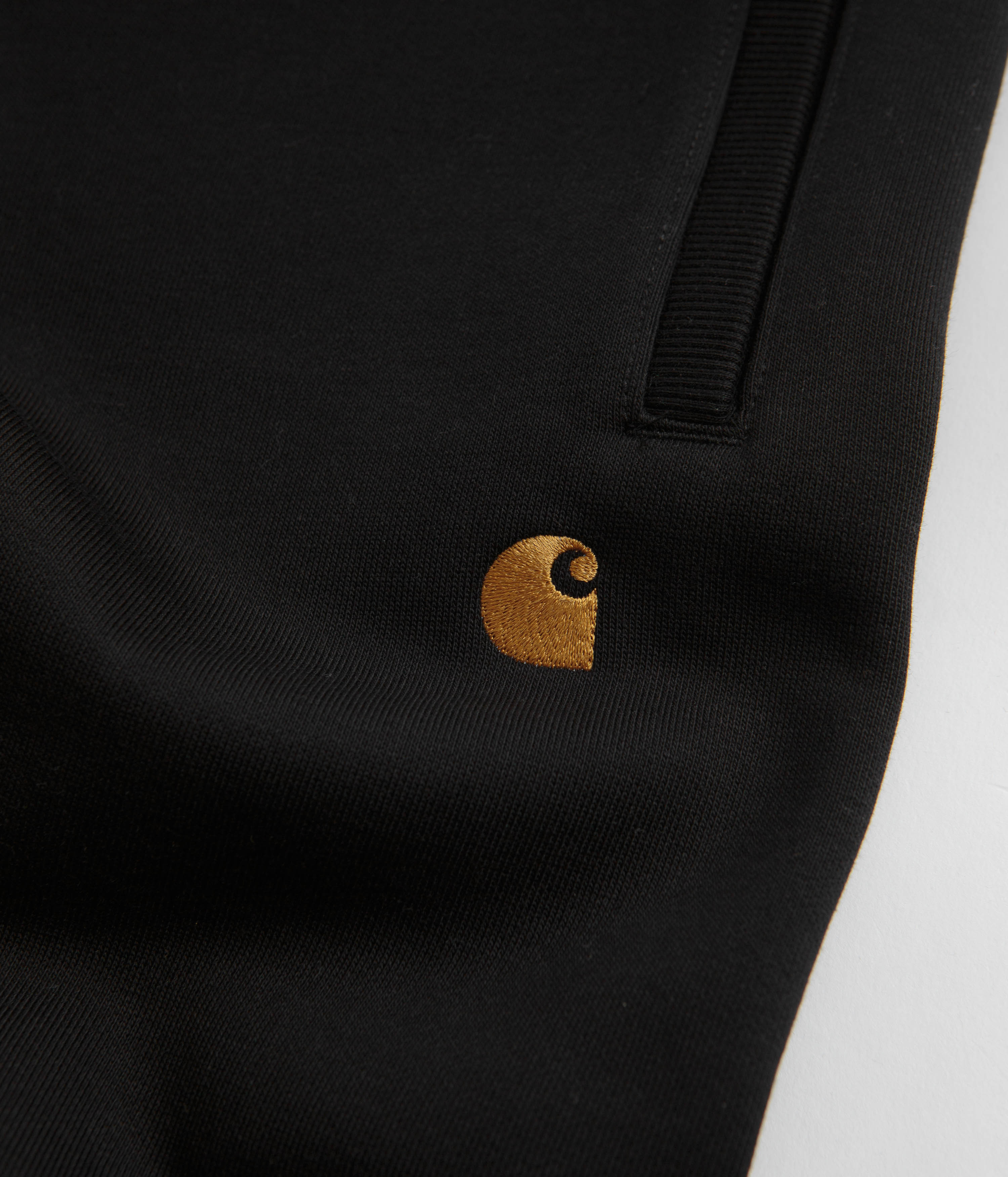 Carhartt Chase Black & Gold Stylish Sweatpants - Must-Have!
