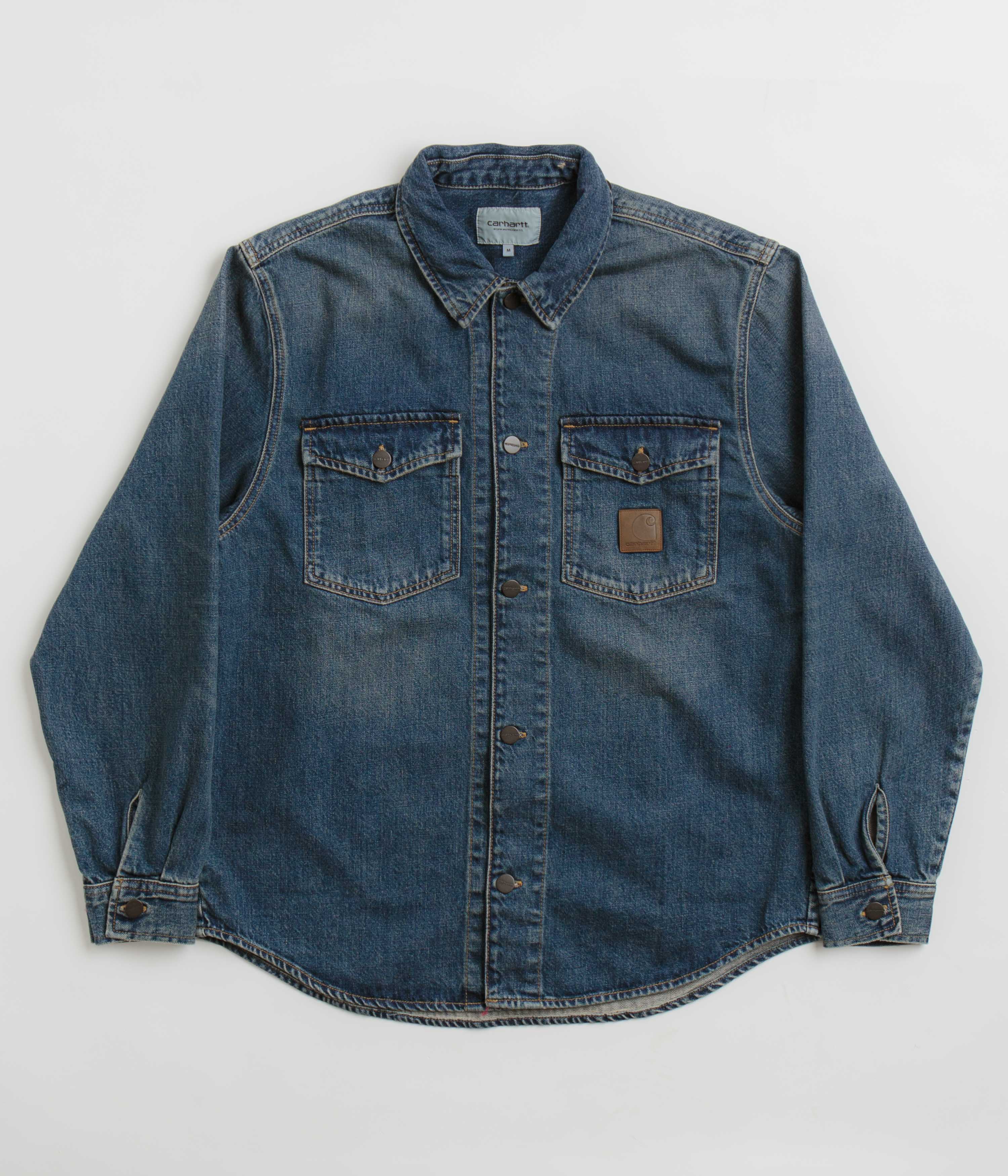 Carhartt Lincoln Shirt Jacket - Stunning Blue Worn Wash
