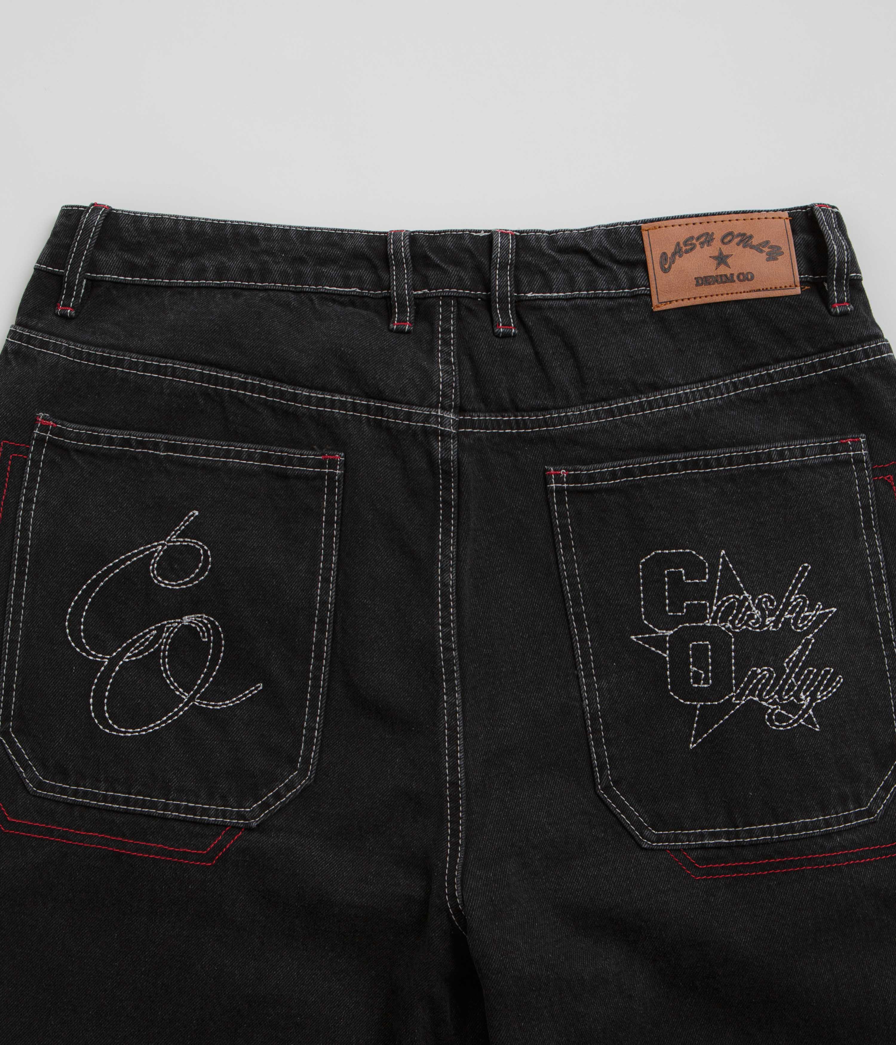 Cash Only Distressed Black Halftime Jeans - A Must-Have!