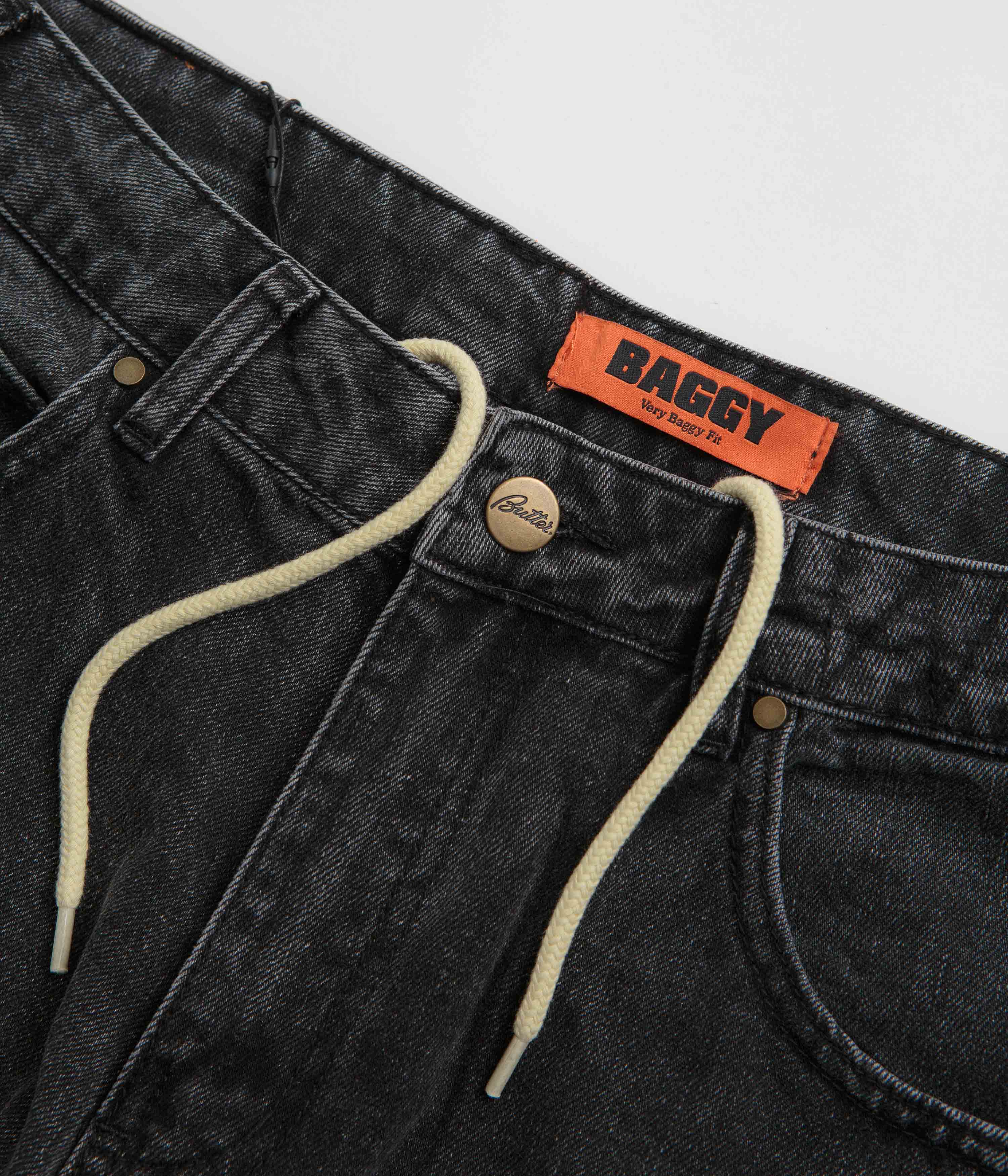 Butter Goods Distressed Grey Stitch Jeans - A Fashion Must-Have!