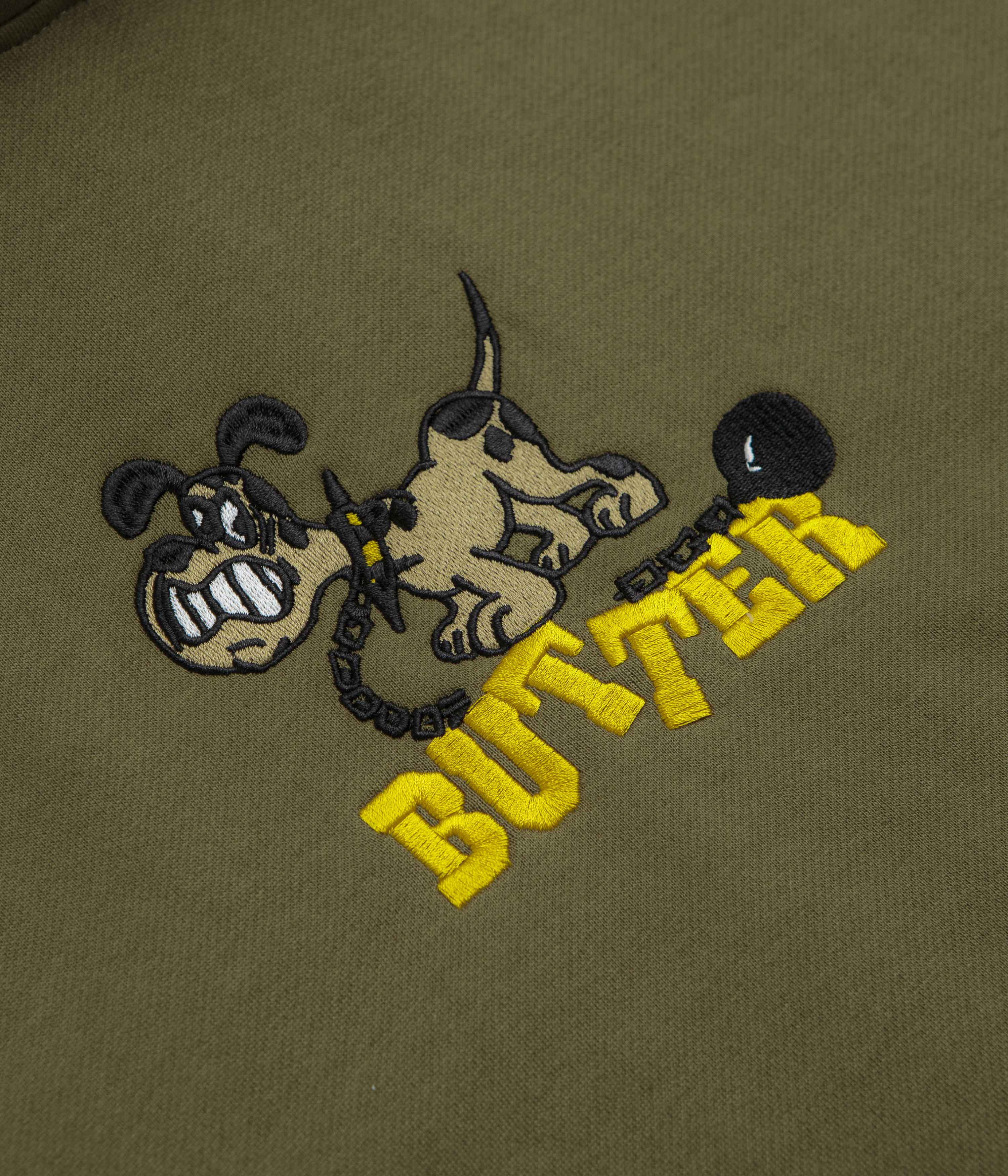 Butter Goods Unleash Army Green Hoodie - Unleash Your Style!
