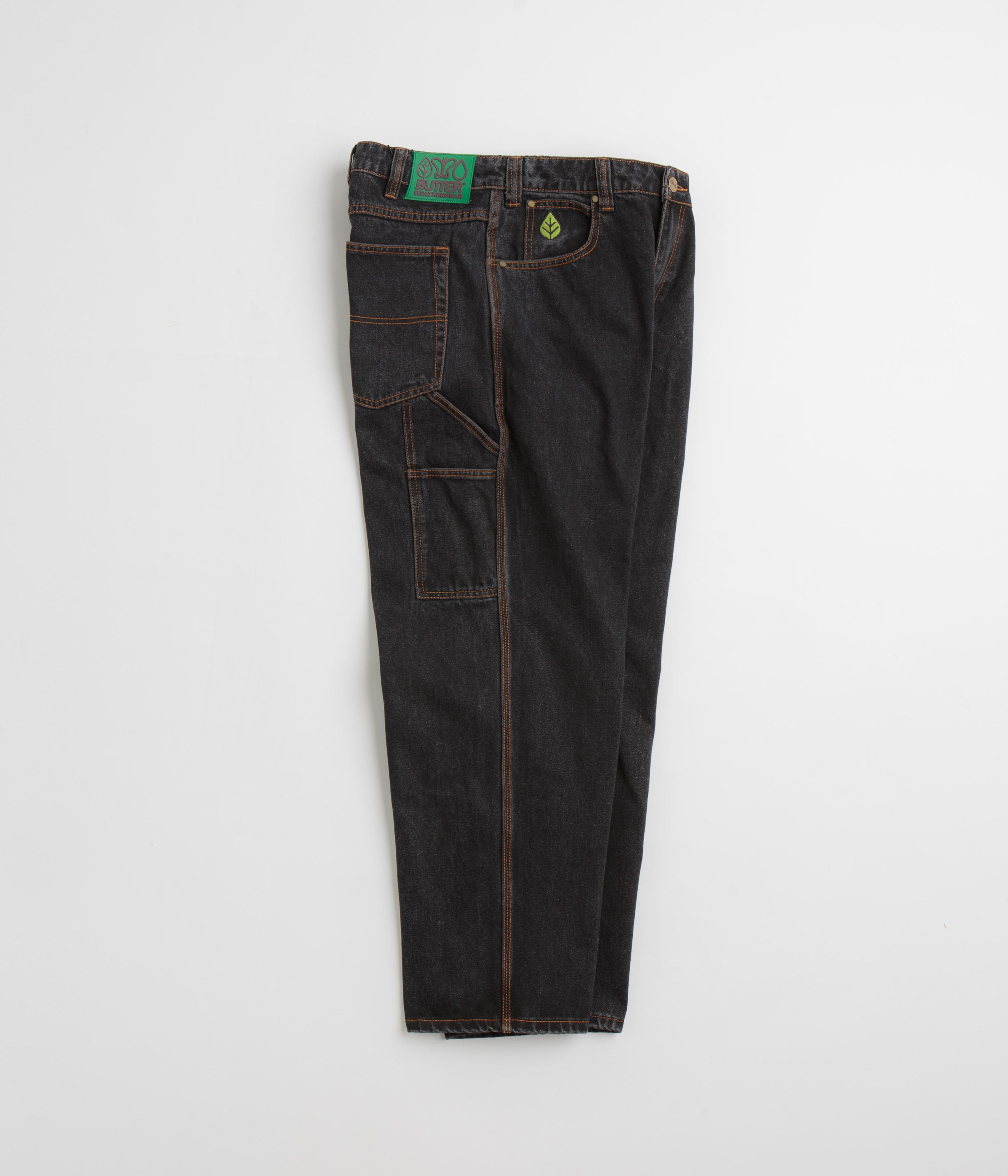 Butter Goods Weathergear Washed Black Denim Jeans - Stylish and Durable!