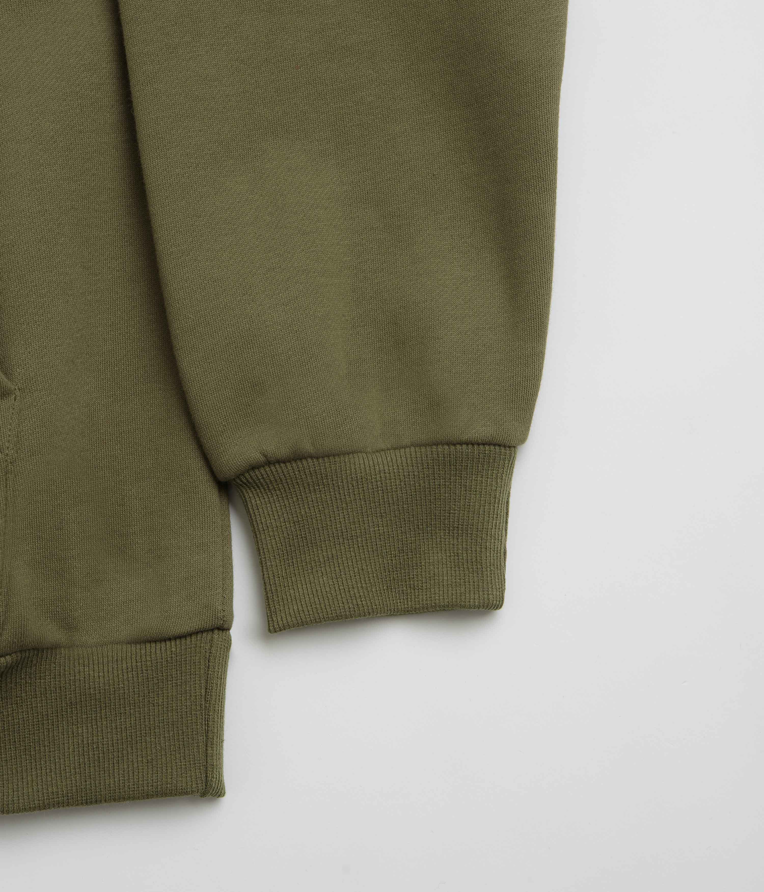 Butter Goods Unleash Army Green Hoodie - Unleash Your Style!