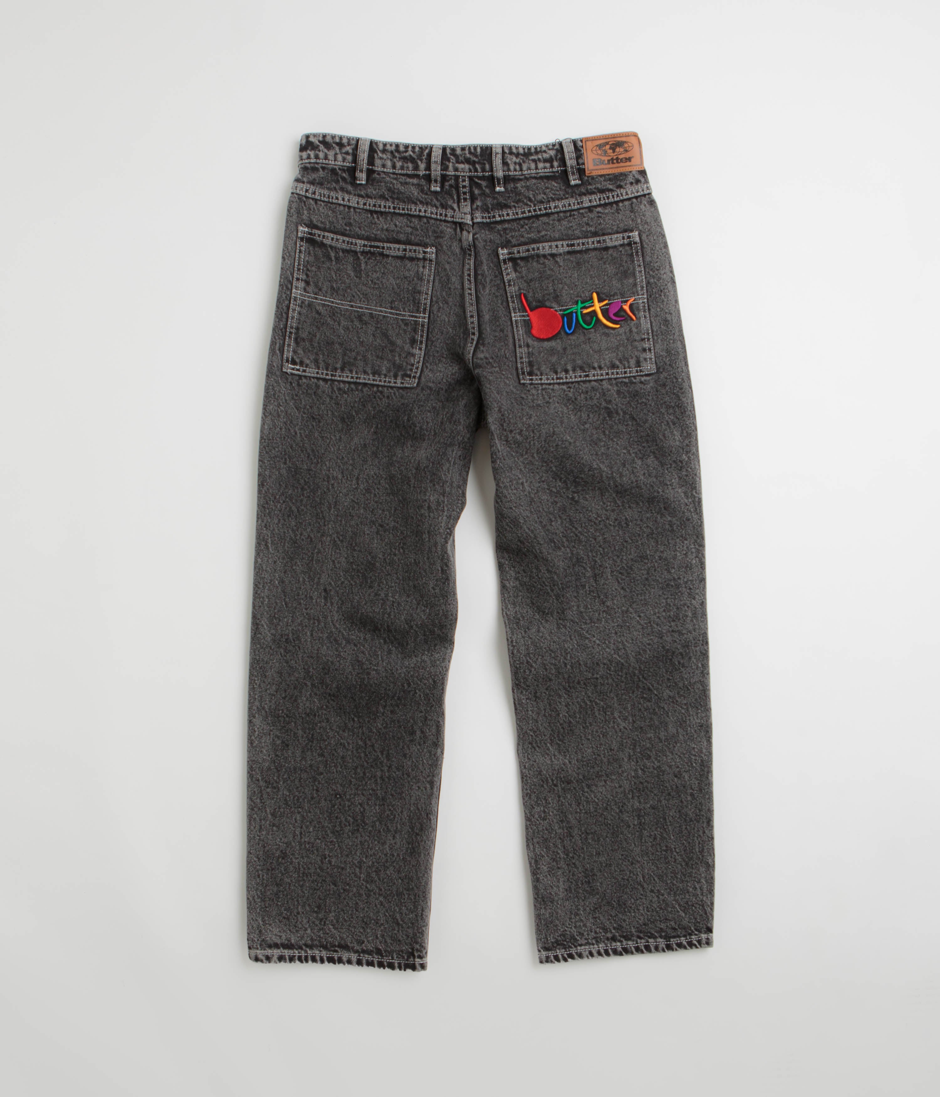 Butter Goods Washed Black Art Jeans - A Fashion Must-Have!