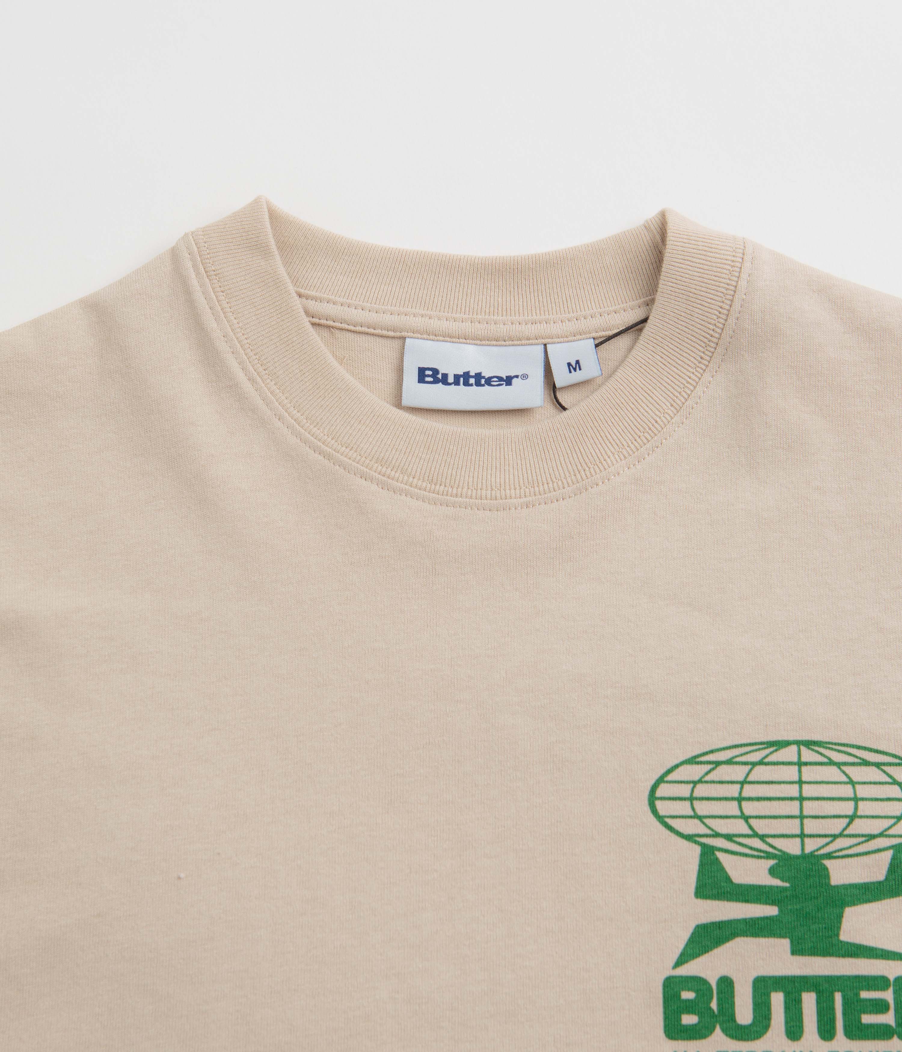 Butter Goods All Terrain T-Shirt - Stunning Sand / Green