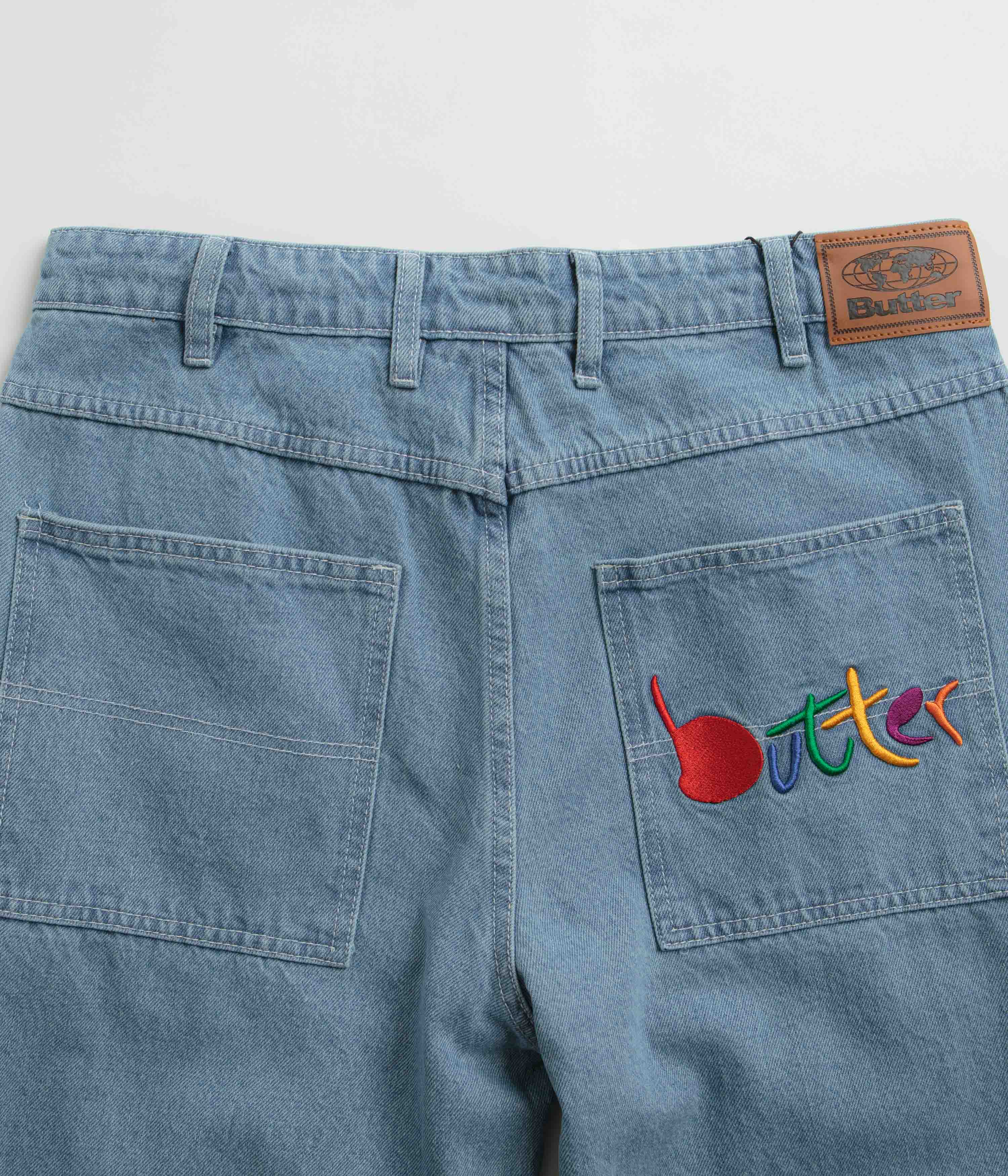 Butter Goods Mid-Blue Art Jeans: A Fashion Statement!