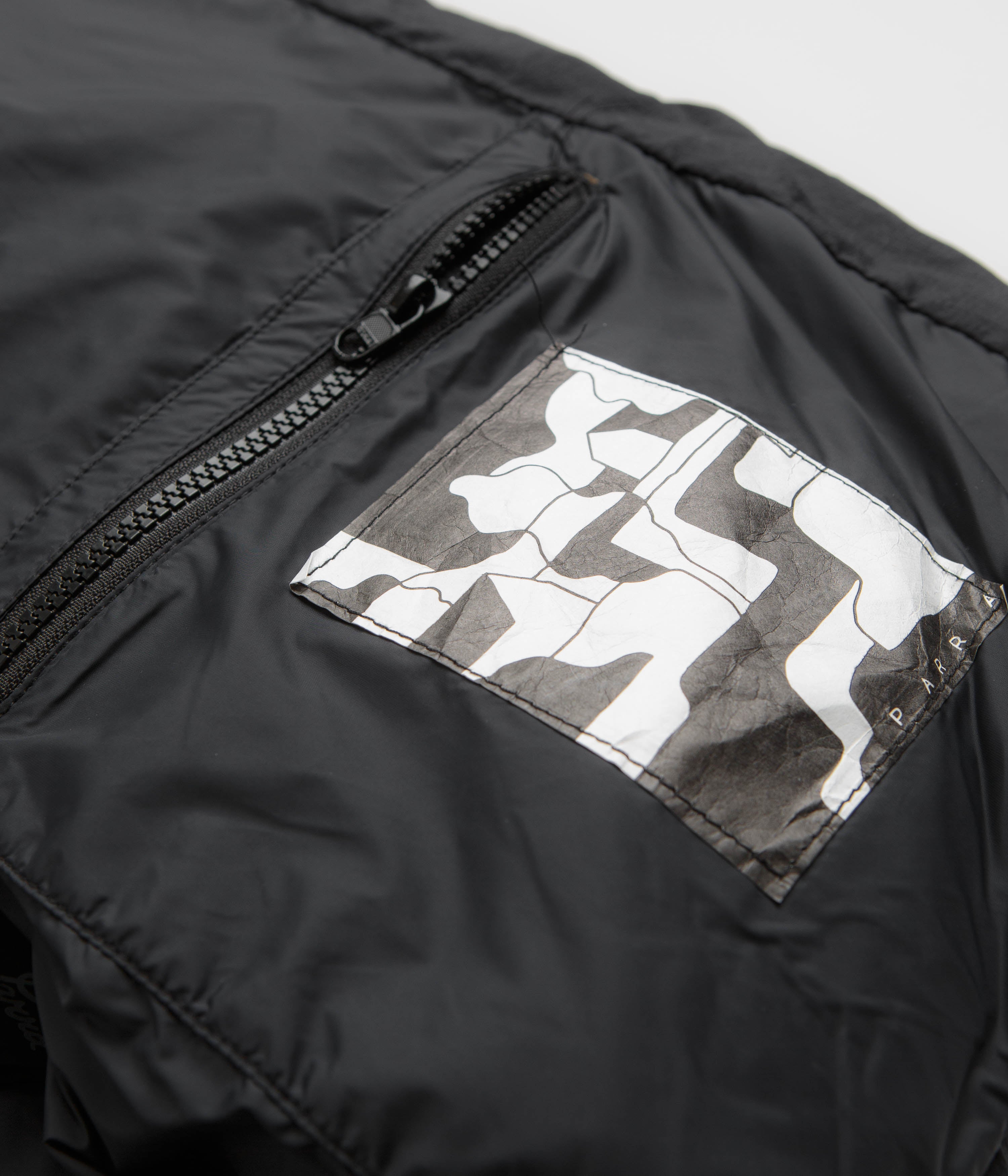 by Parra Boring Village Black Puffer Jacket - A Must-Have!