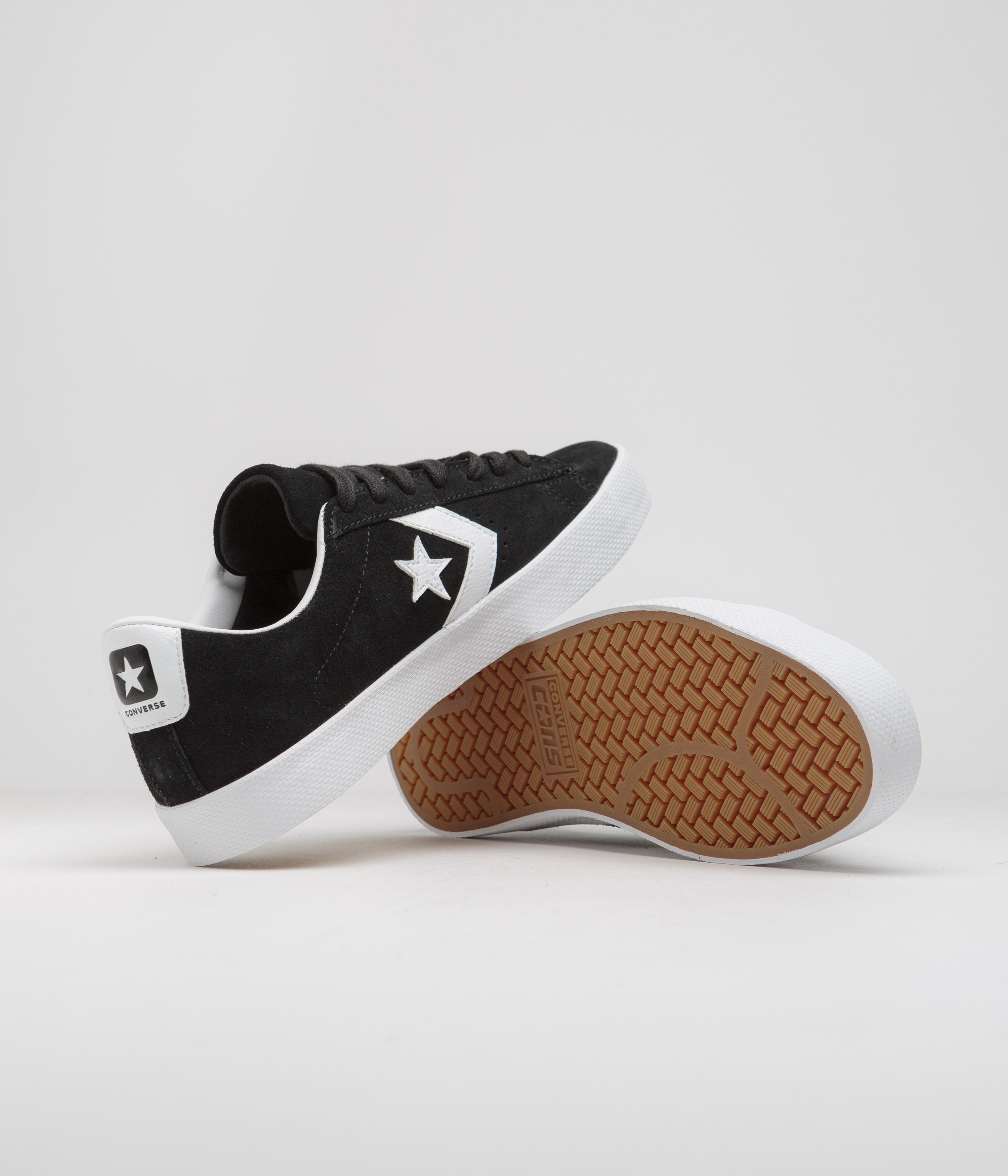 Converse Pro Leather Vulcanized Pro Ox Shoes - Stunning Black & White