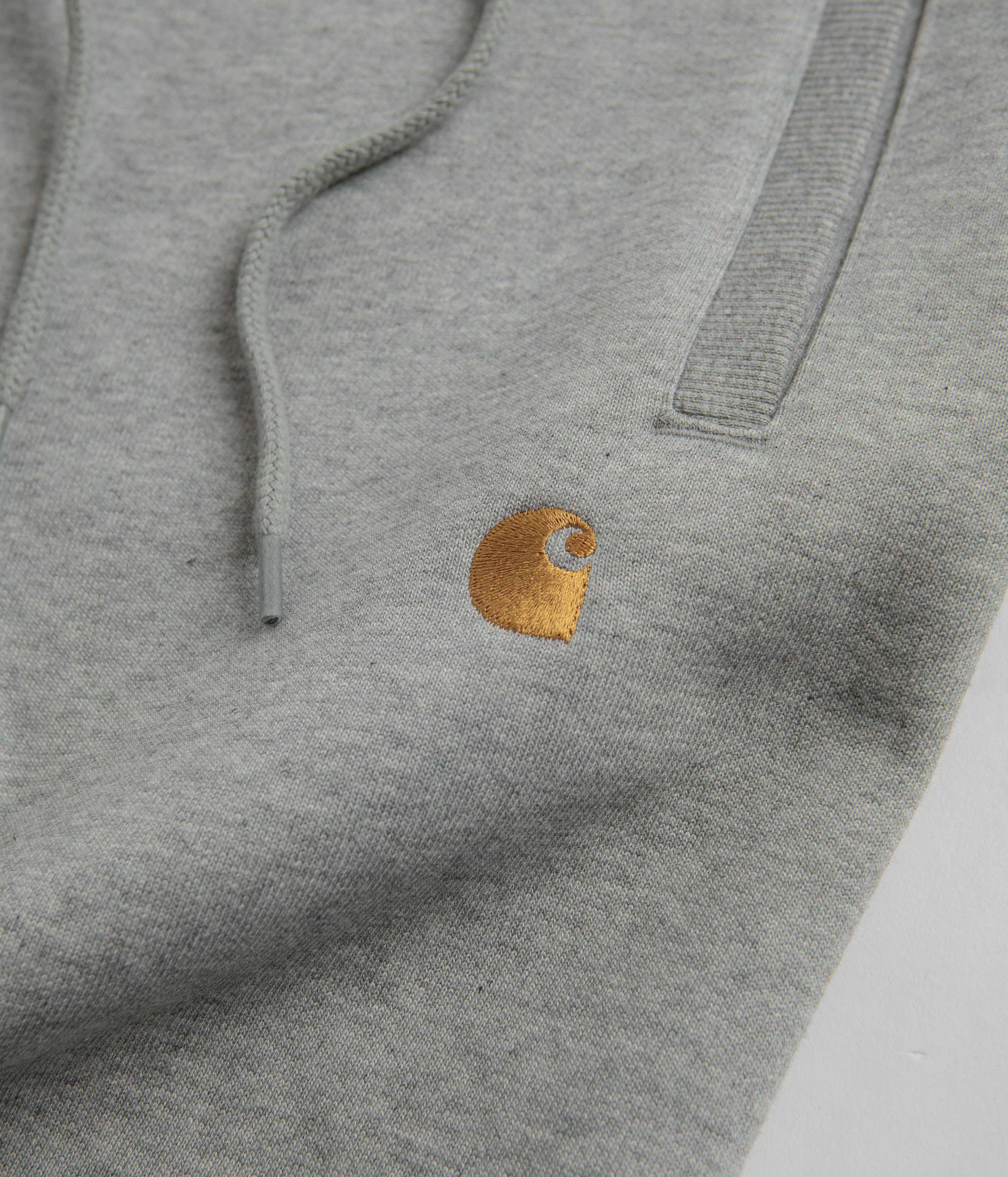 Carhartt Chase Sweatpants - Stunning Grey Heather / Gold