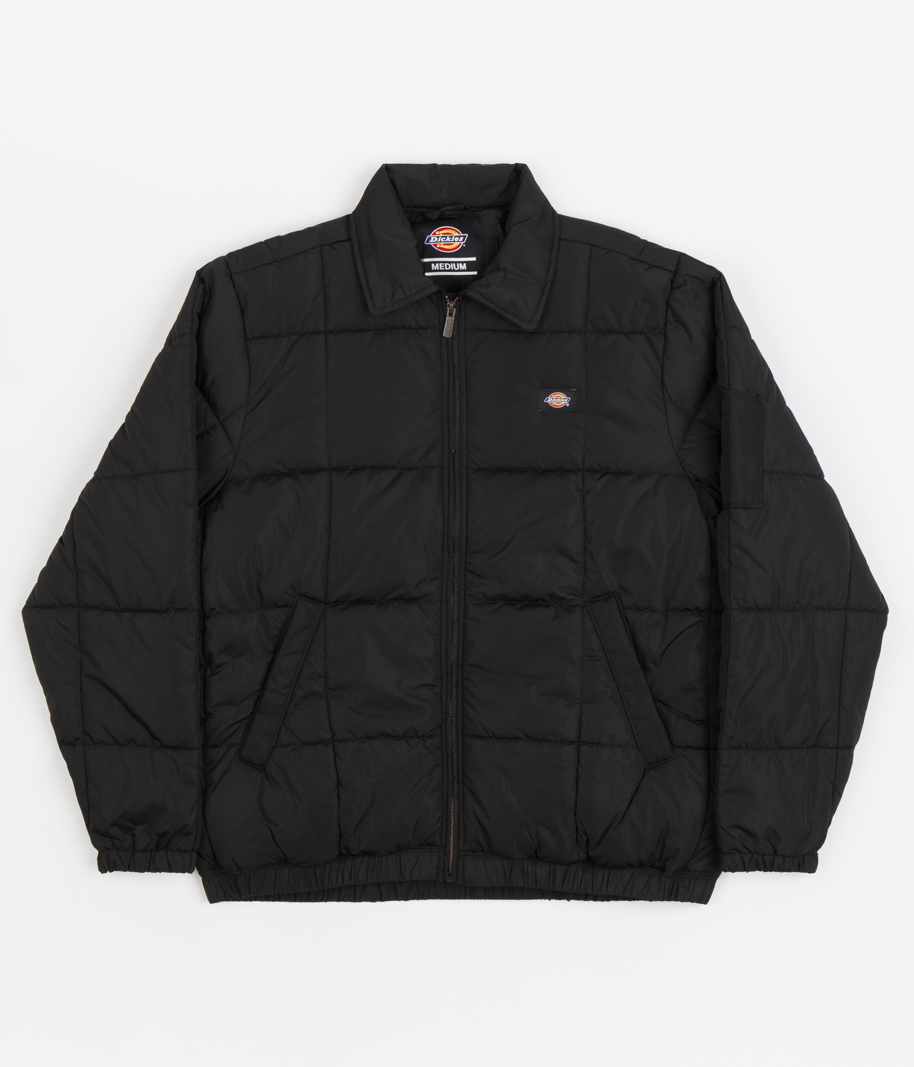Dickies Black Eisenhower Puffer Jacket - A Timeless Essential
