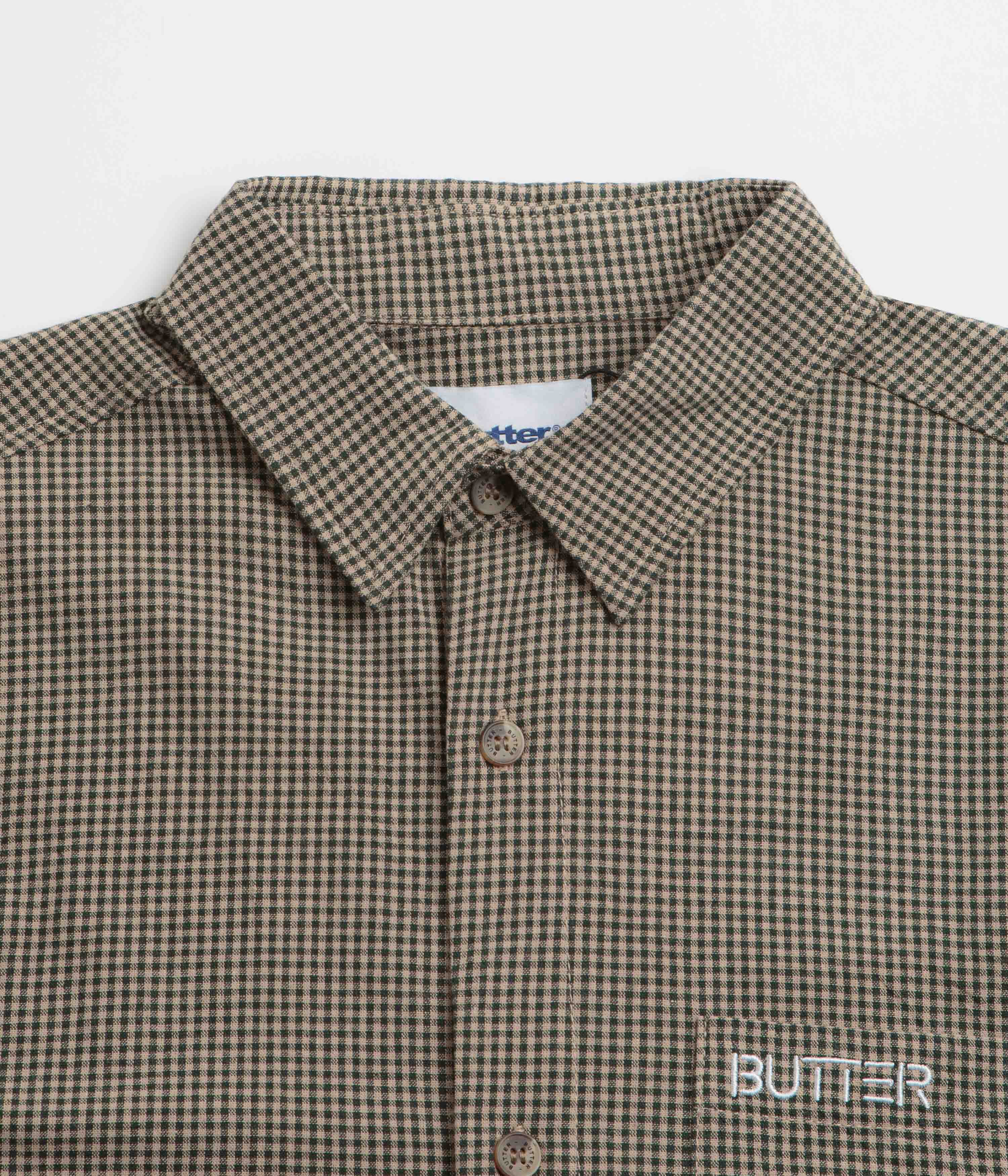 Butter Goods Green Equipt Short Sleeve Shirt - A Fashion Must-Have!