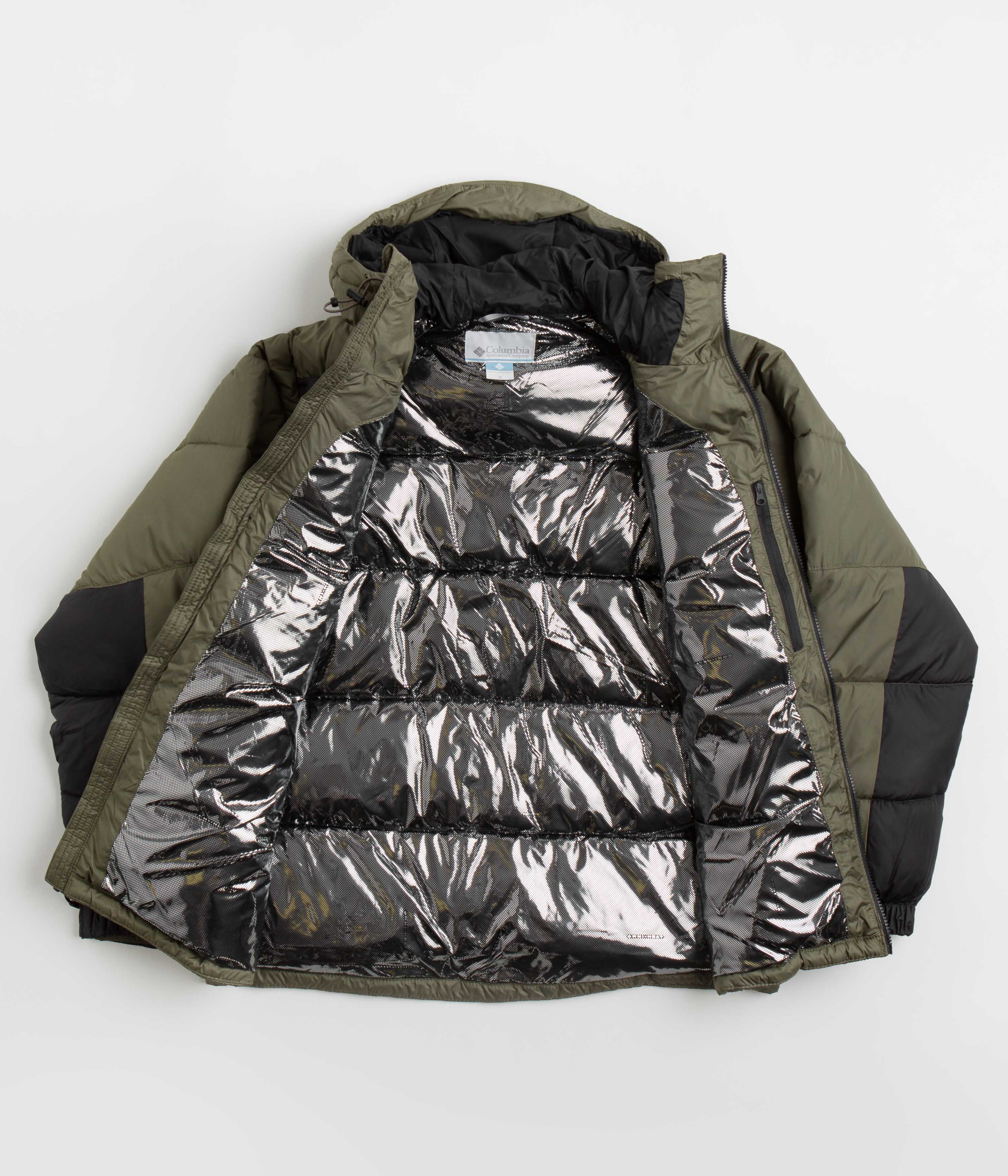Columbia Pike Lake II Hooded Jacket - Stunning Stone Green / Shark