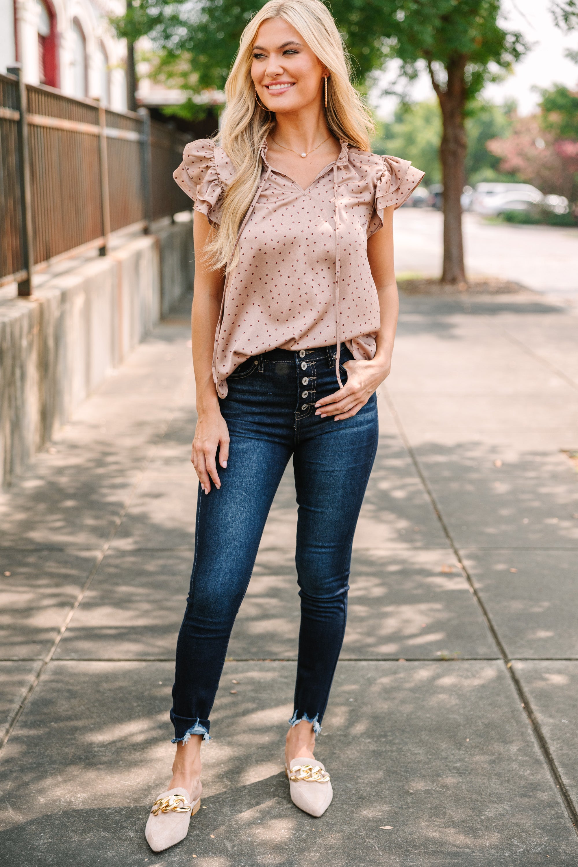 Gorgeous Feeling My Best Cream White Satin Blouse