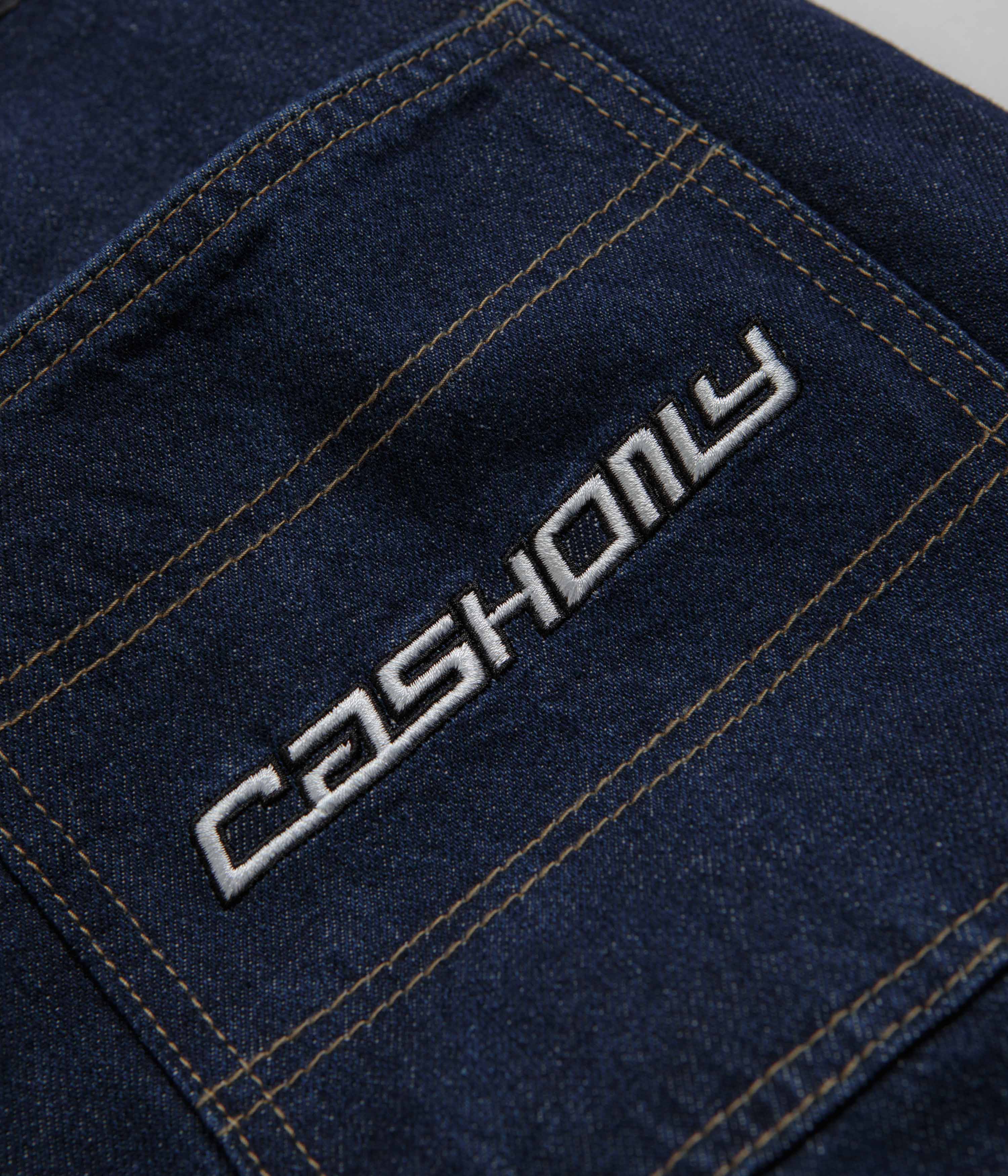 Cash Only Aleka Jeans - Raw Indigo: Ultra Cool Denim