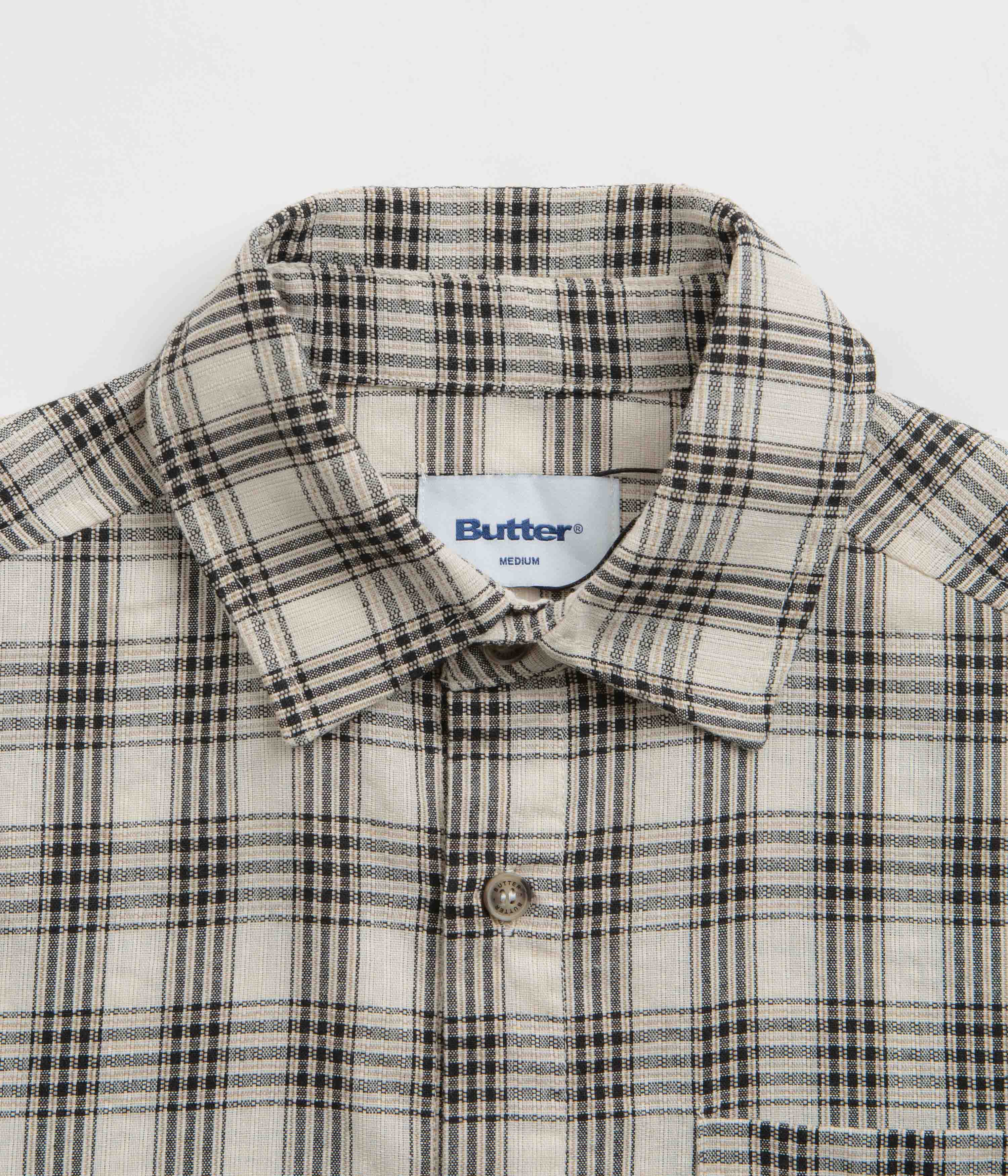 Butter Goods Terrain White Short Sleeve Shirt - A Fashion Must-Have!