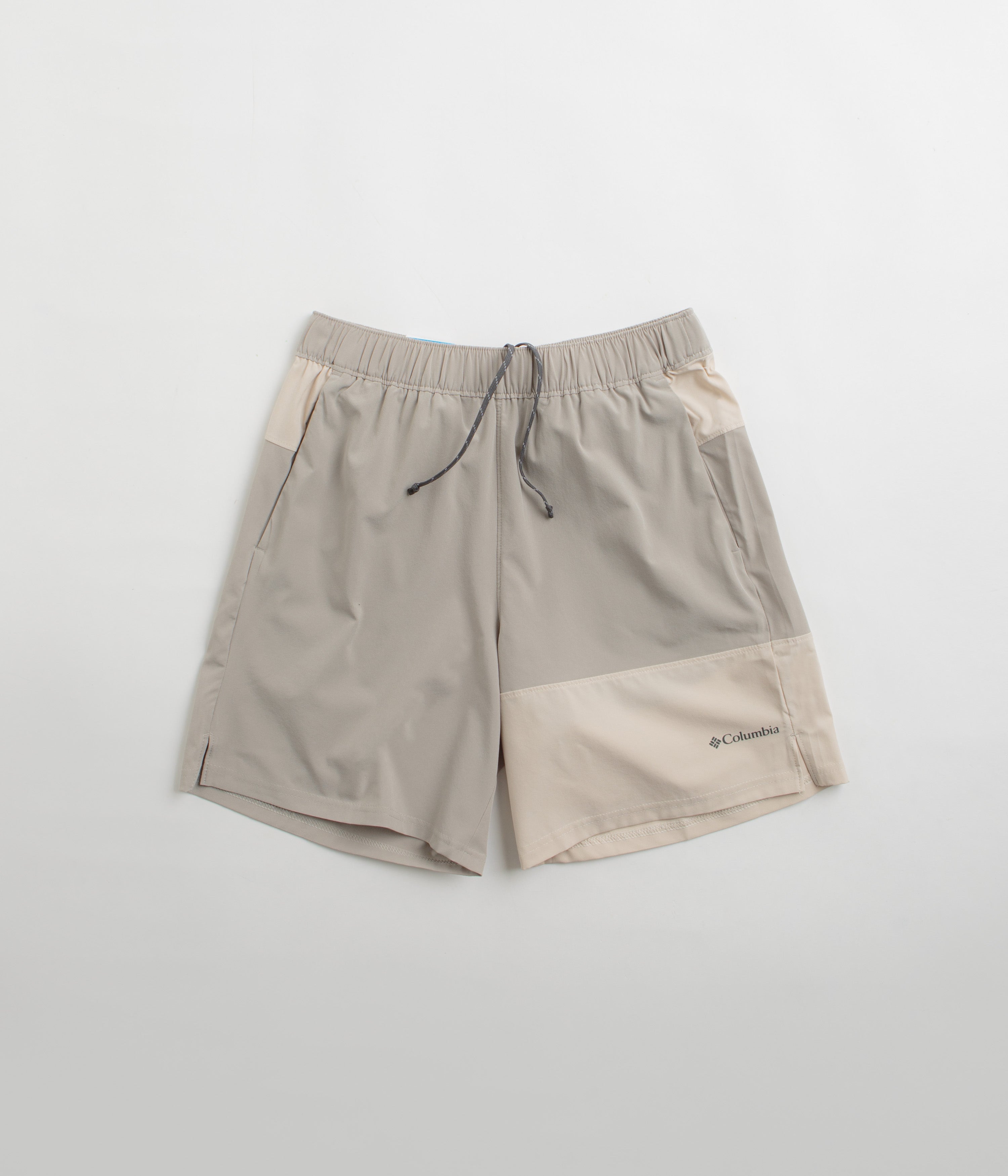 Columbia's Stunning Hike Color Block Shorts - Flint Grey / Dark Stone