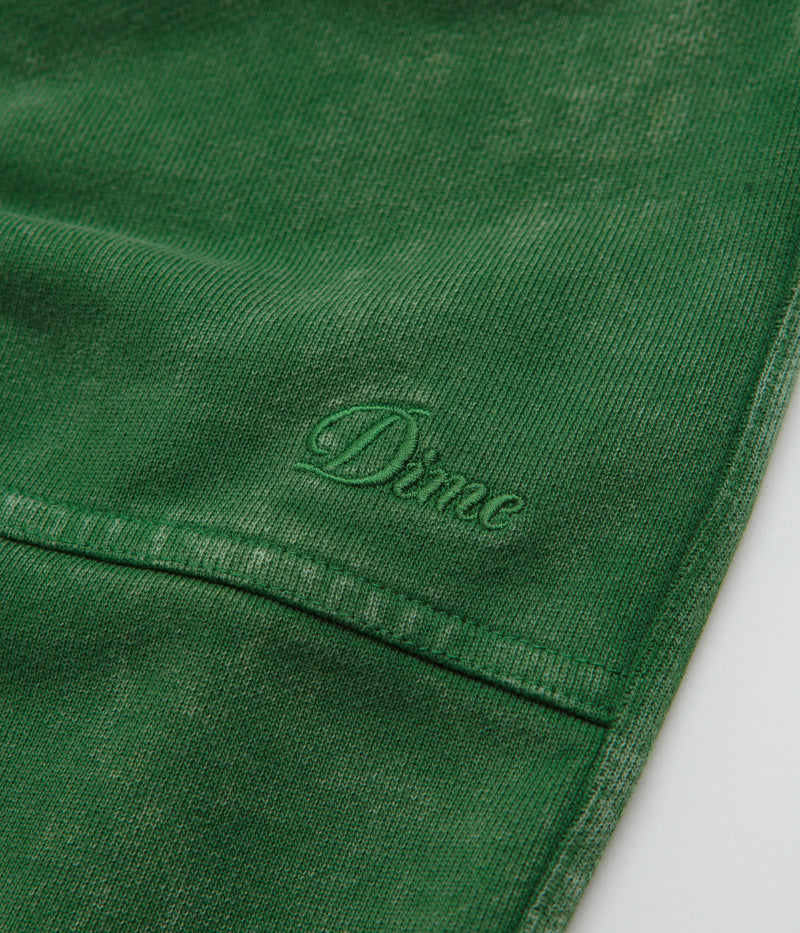 Dime Cyclone French Terry Shorts - Stunning Evergreen Snow Washed