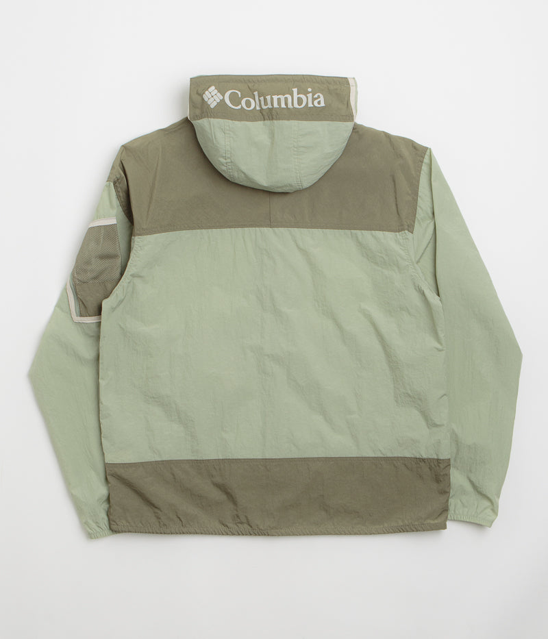 Columbia Challenger II Windbreaker Jacket - Stunning Safari / Stone Green