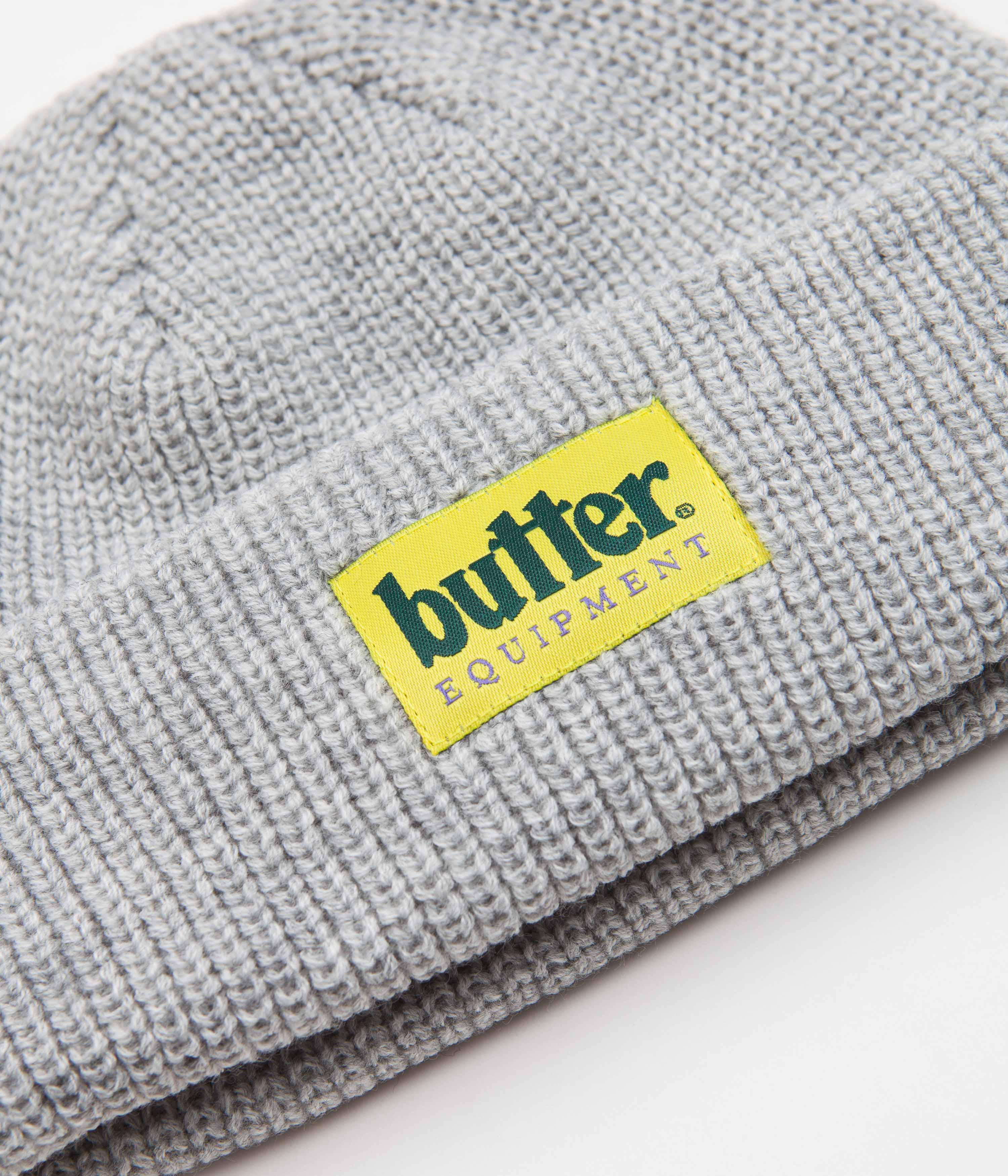 Stylish Grey Butter Goods Equipment Beanie - Must-Have!
