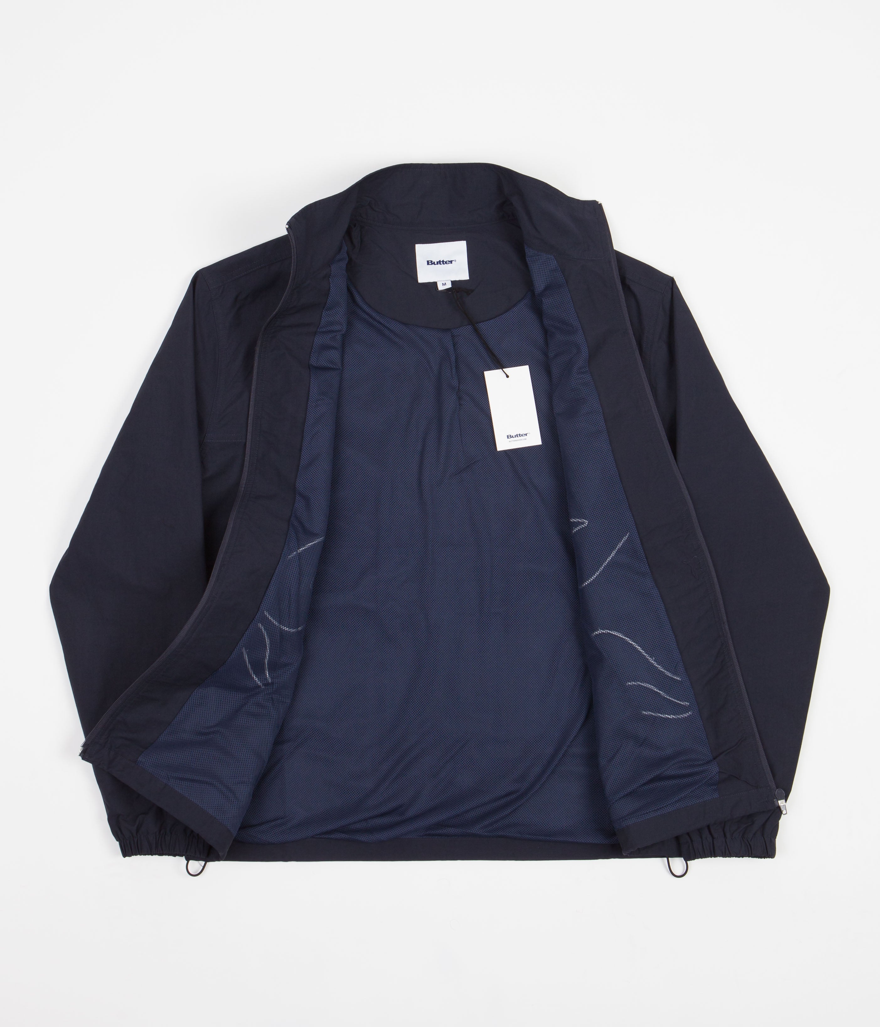 Butter Goods Navy Flame-Inspired Jacket - A Must-Have for Skate Enthusiasts