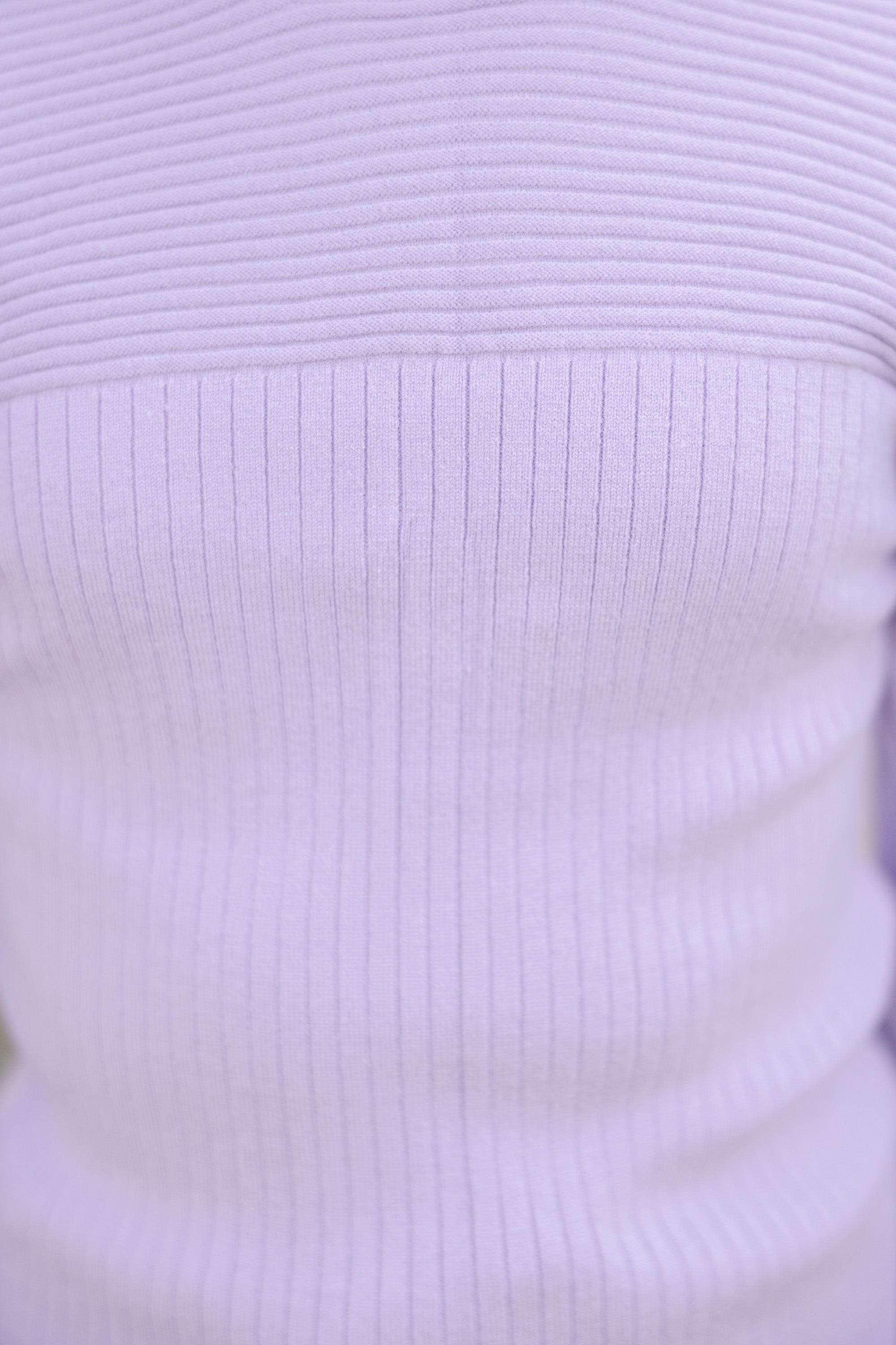 Girls' Lavender Purple Ruffled Reach - Out Sweater