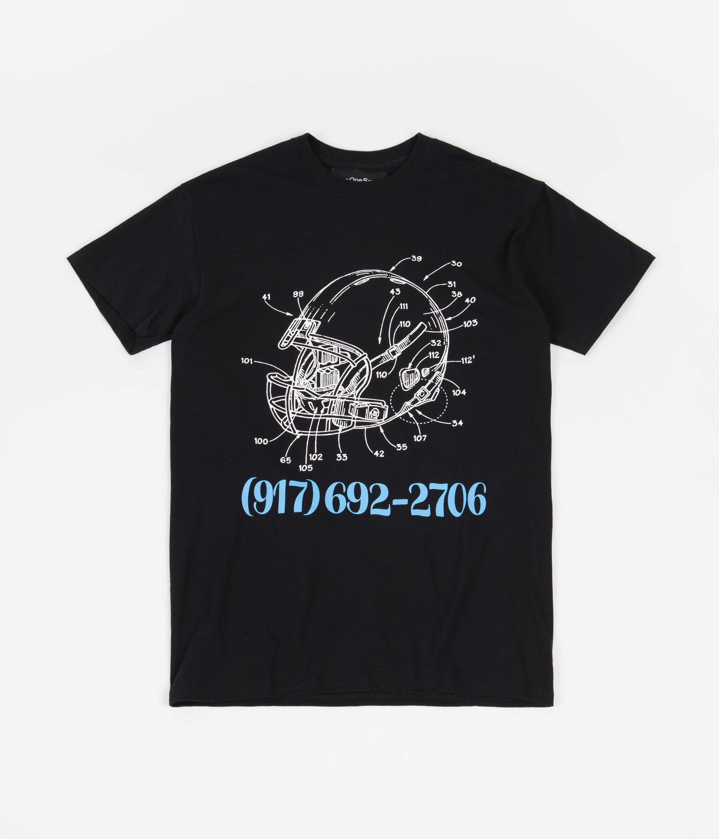 Call Me 917 Black Football T-Shirt - A Must-Have!